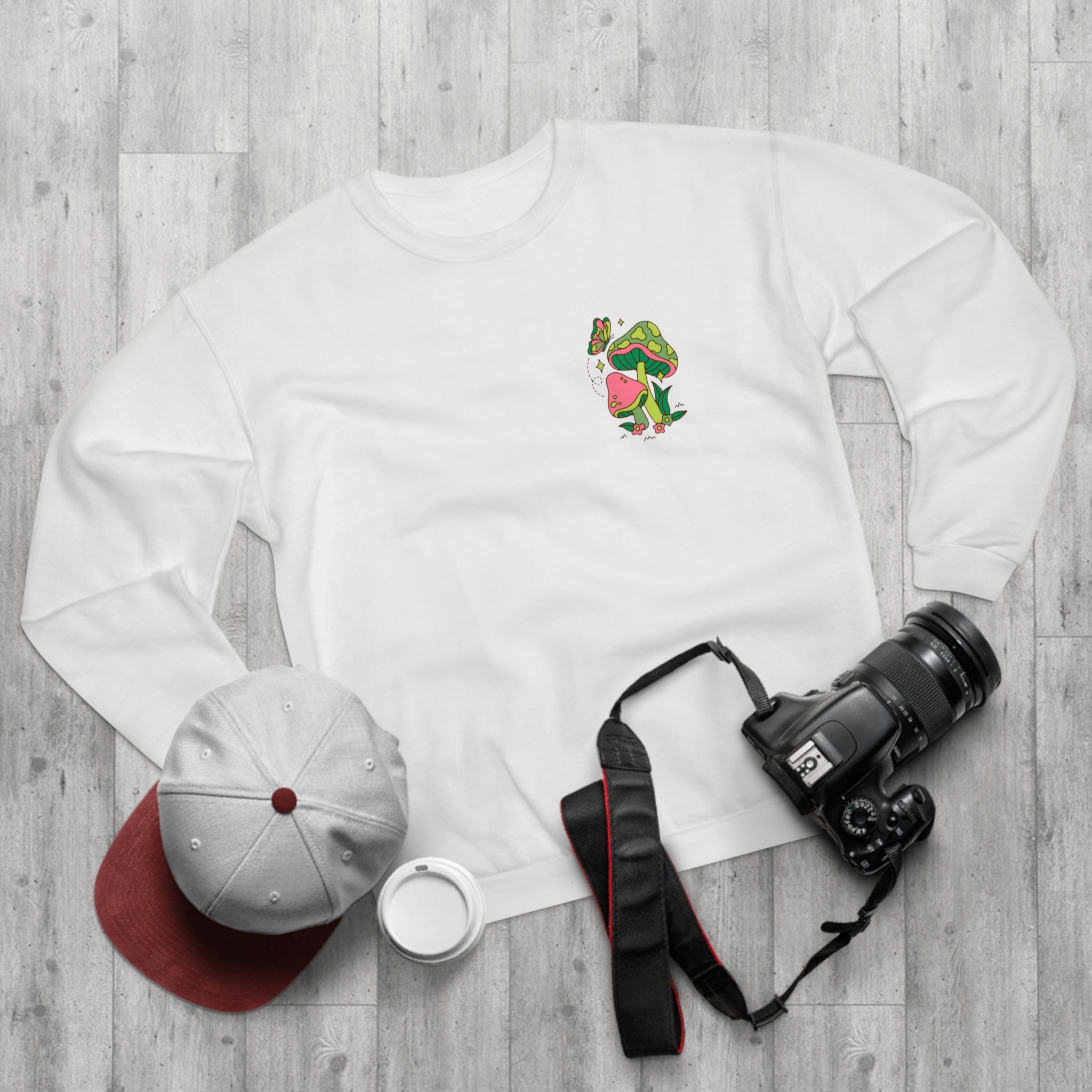 Lebhaftes Grafik-Sweatshirt – Unisex