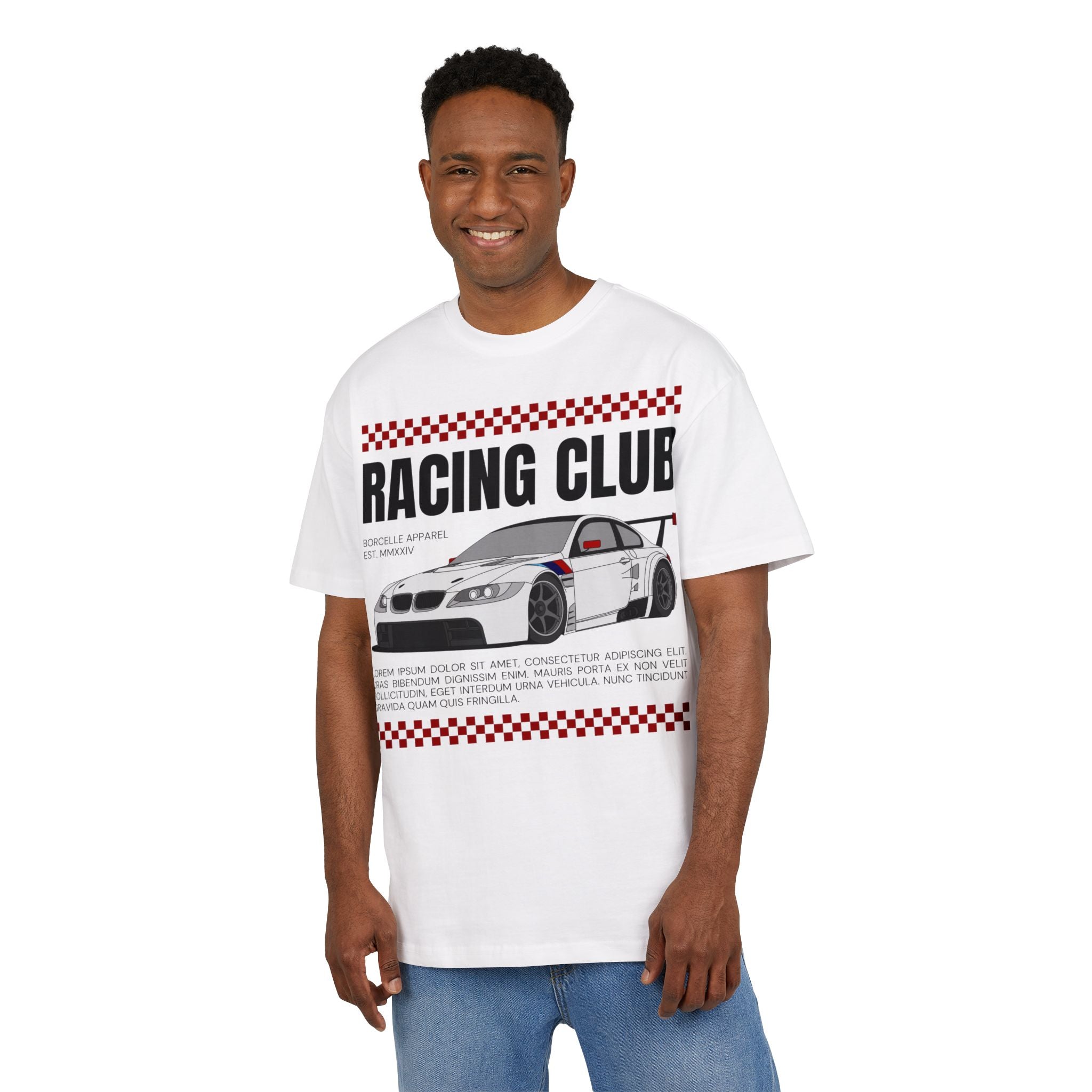 Unisex Racing Club Oversized T-Shirt