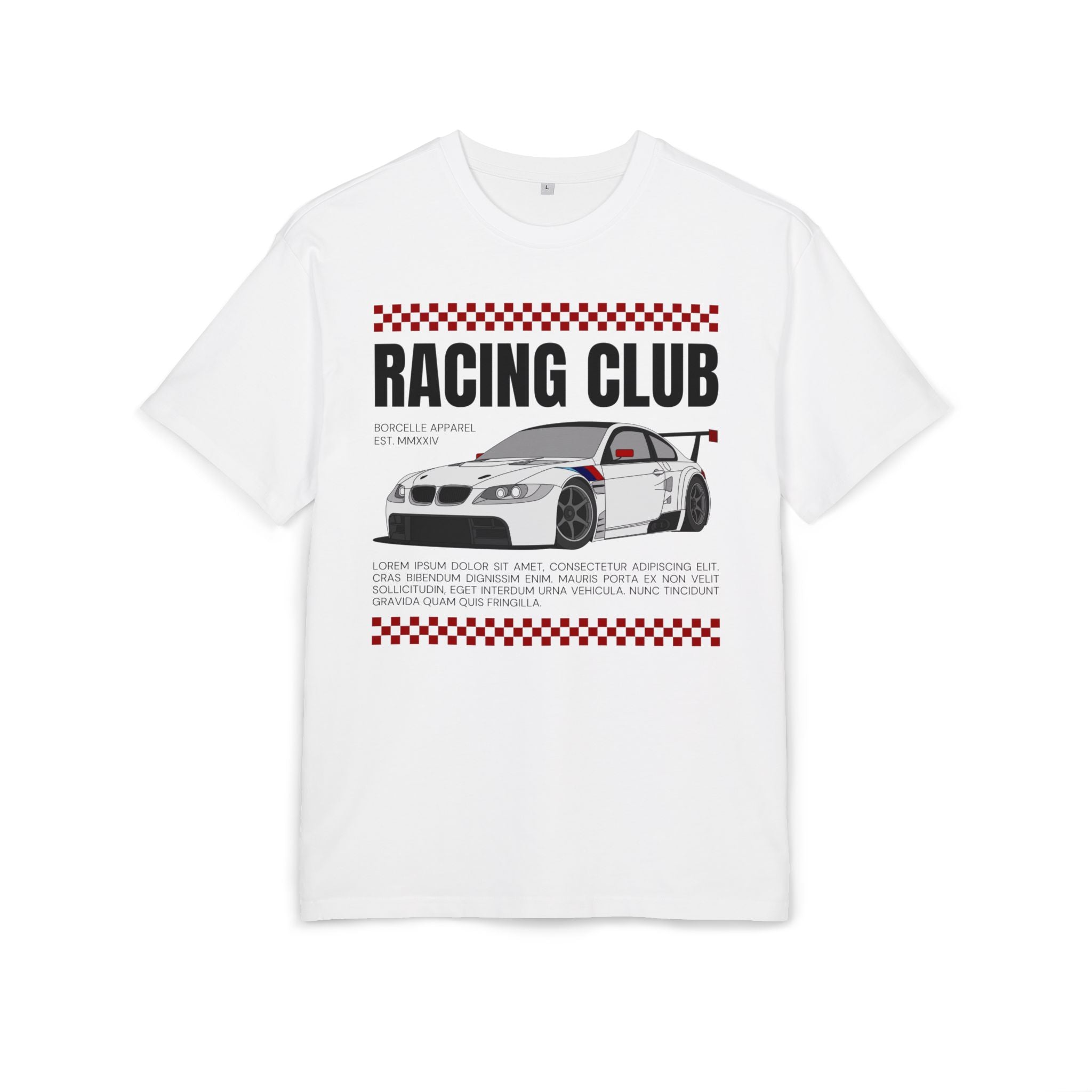 Unisex Racing Club Oversized T-Shirt