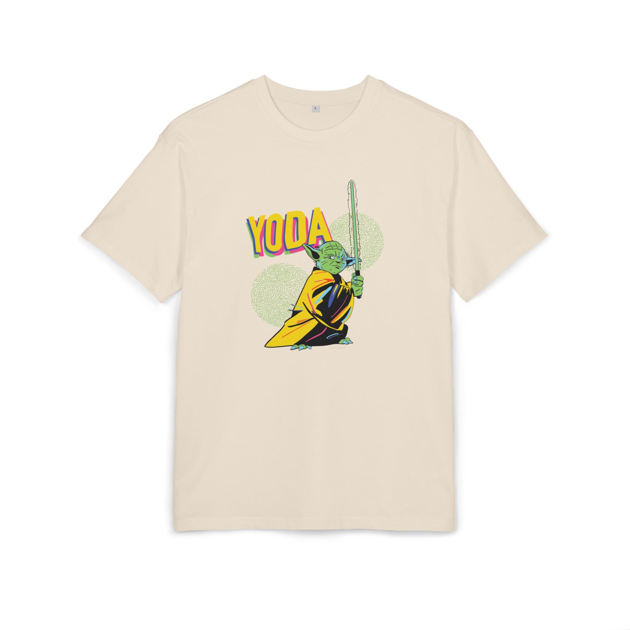 Yoda Inspired Unisex Heavy Oversize T-shirt