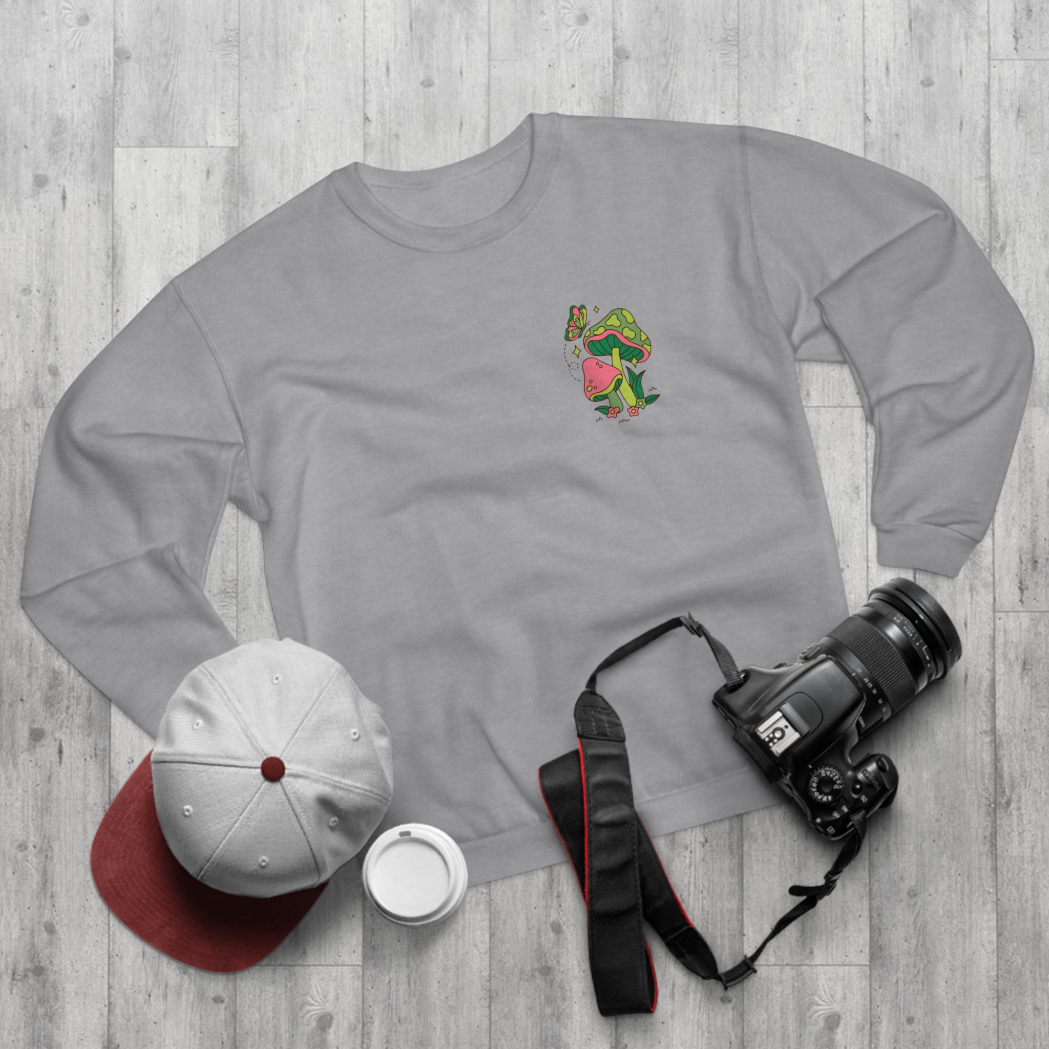 Lebhaftes Grafik-Sweatshirt – Unisex