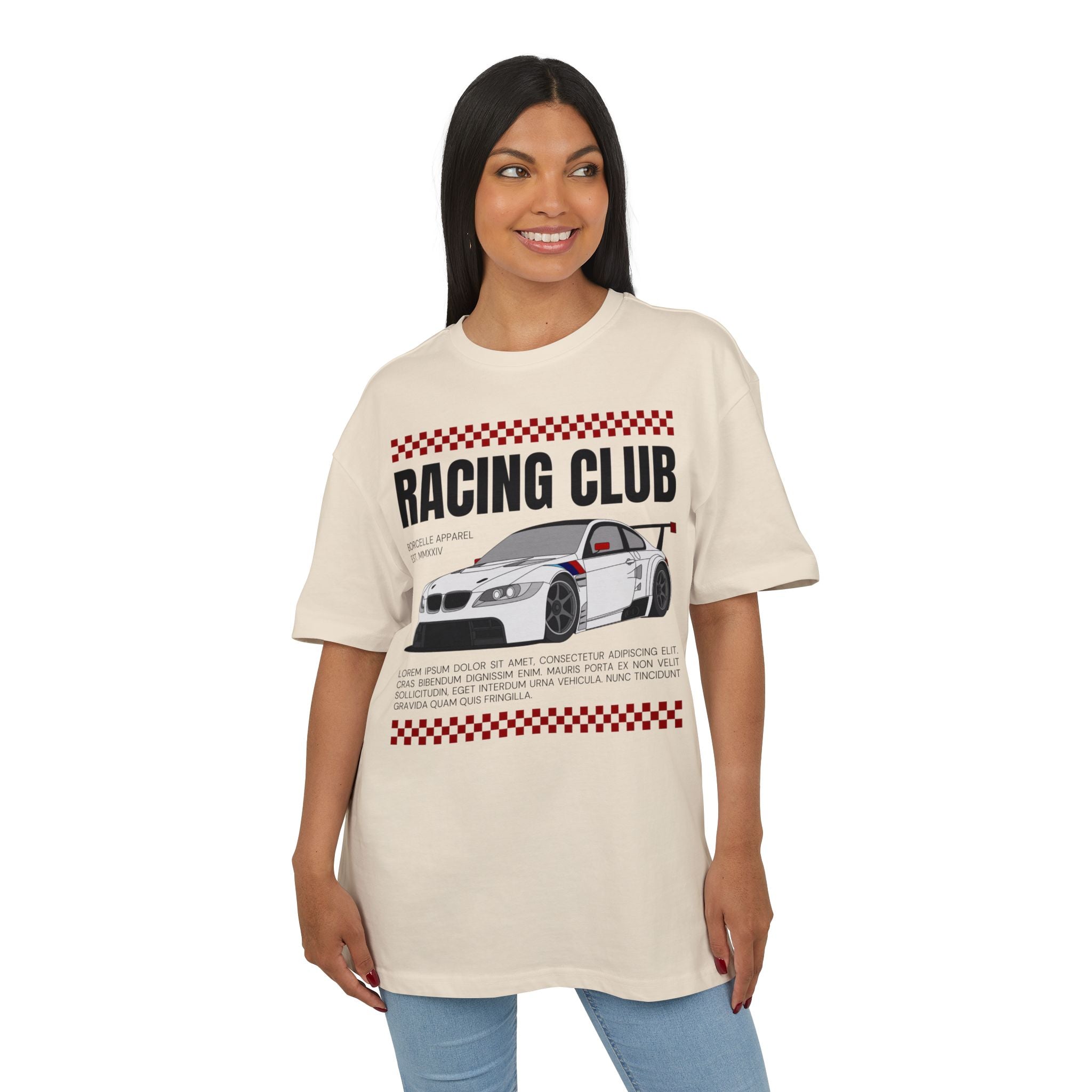 Unisex Racing Club Oversized T-Shirt