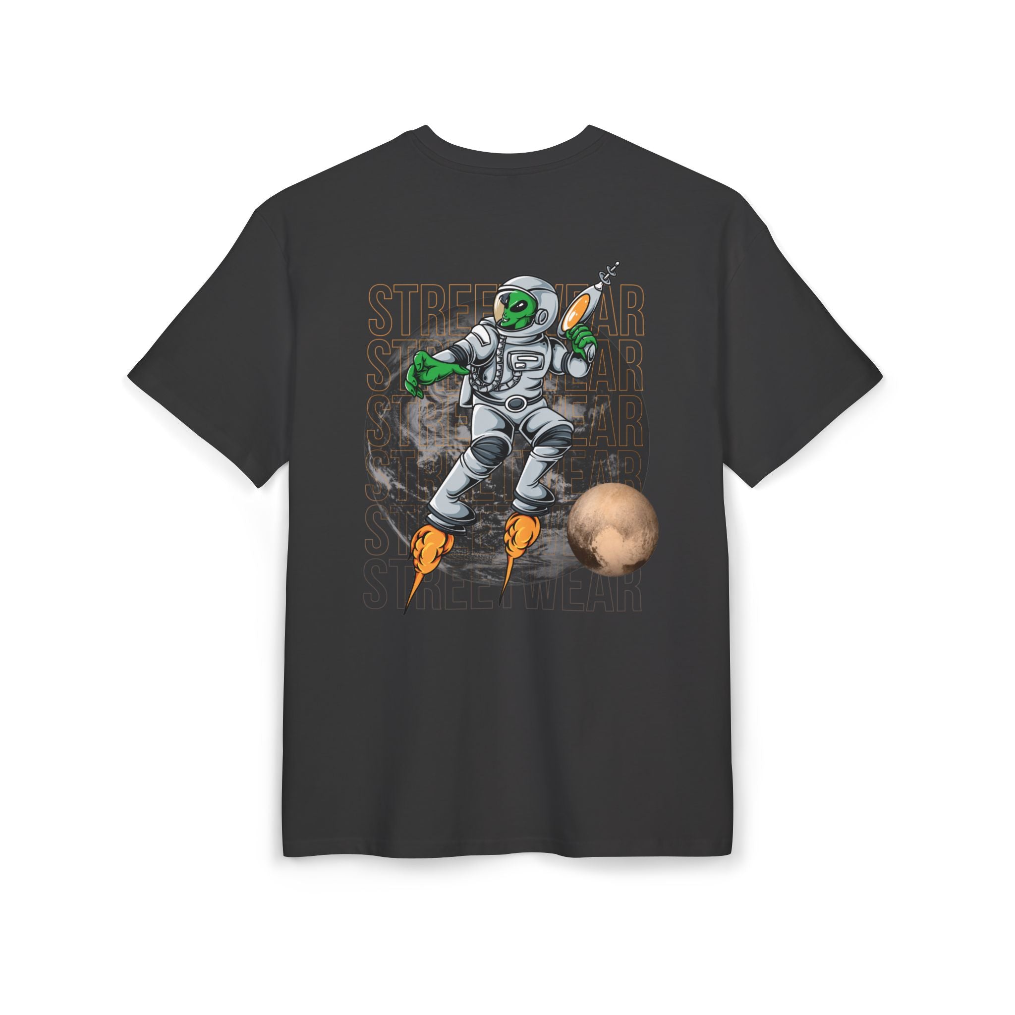 Cosmic Alien Tee, Unisex Oversized Graphic Shirt