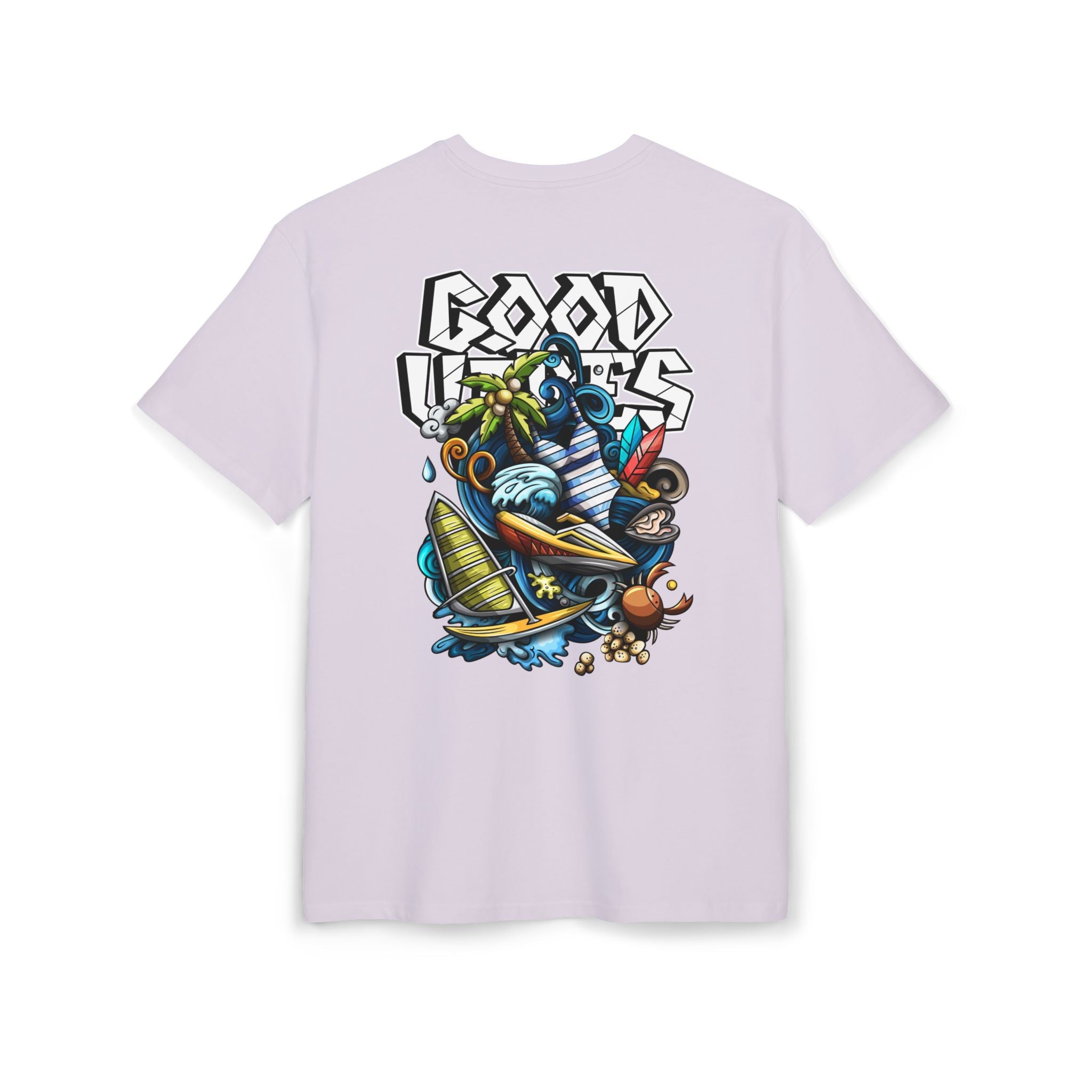 Lebhaftes Grafik-T-Shirt – Unisex Heavy Oversize