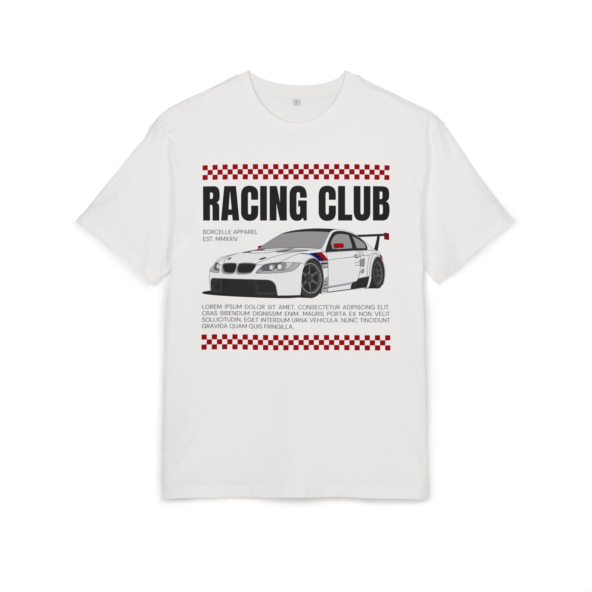 Unisex Racing Club Oversized T-Shirt