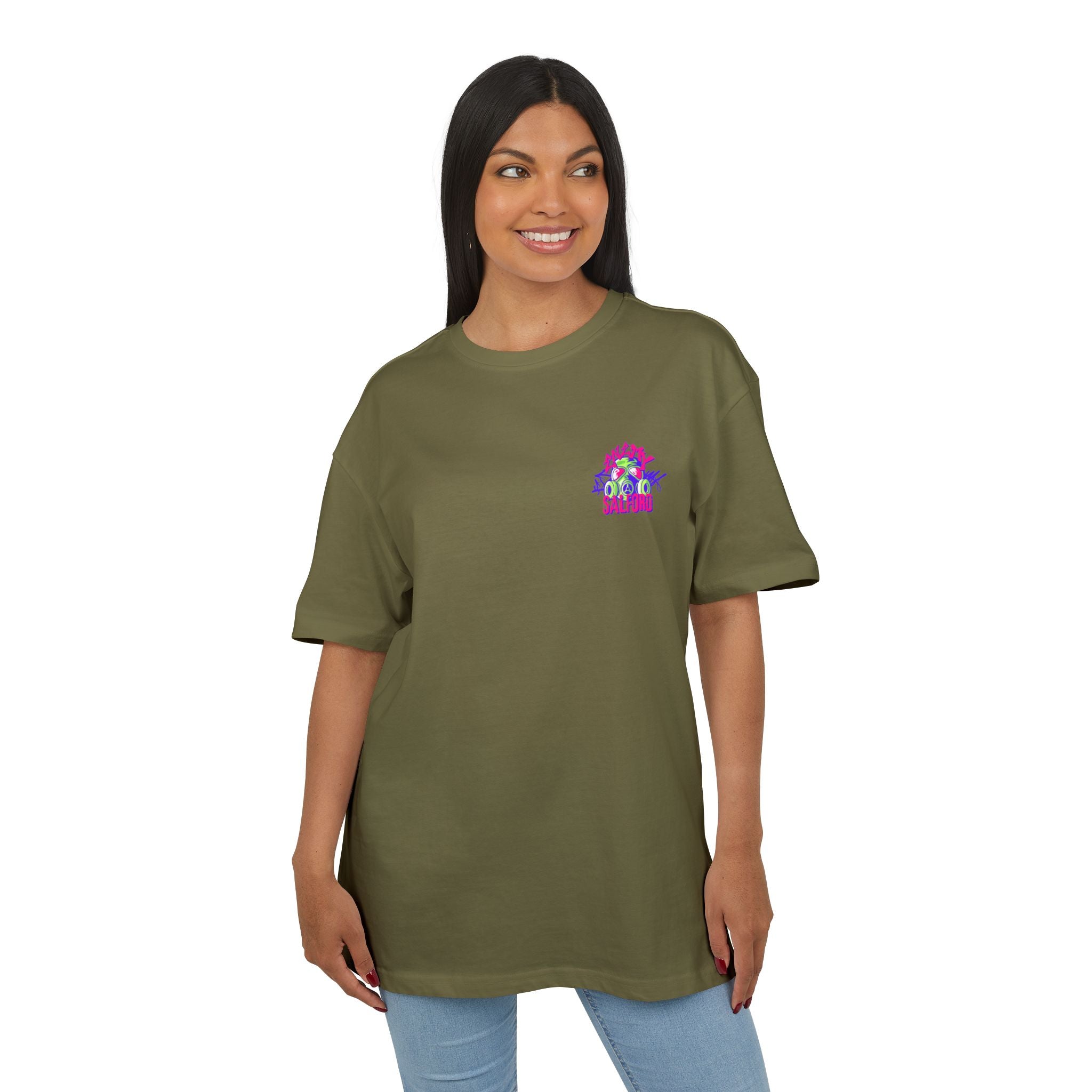 Cosmic Alien Tee, Unisex Oversized Graphic Shirt