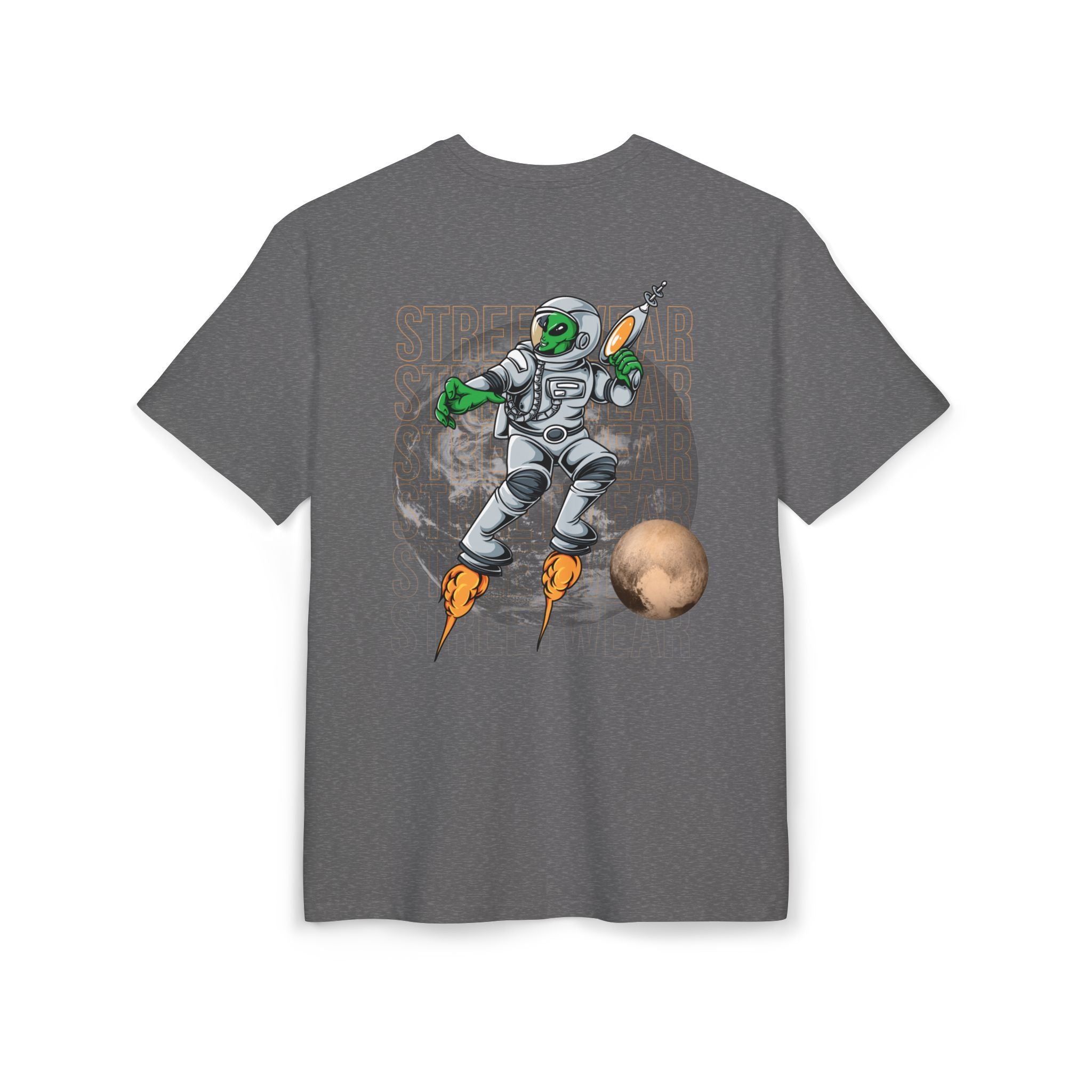 Cosmic Alien Tee, Unisex Oversized Graphic Shirt