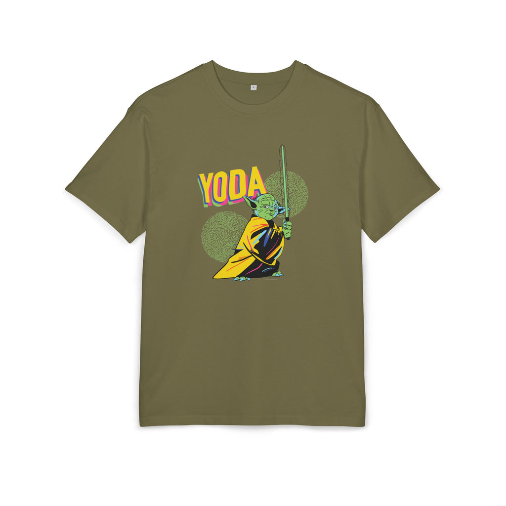 Yoda Inspired Unisex Heavy Oversize T-shirt