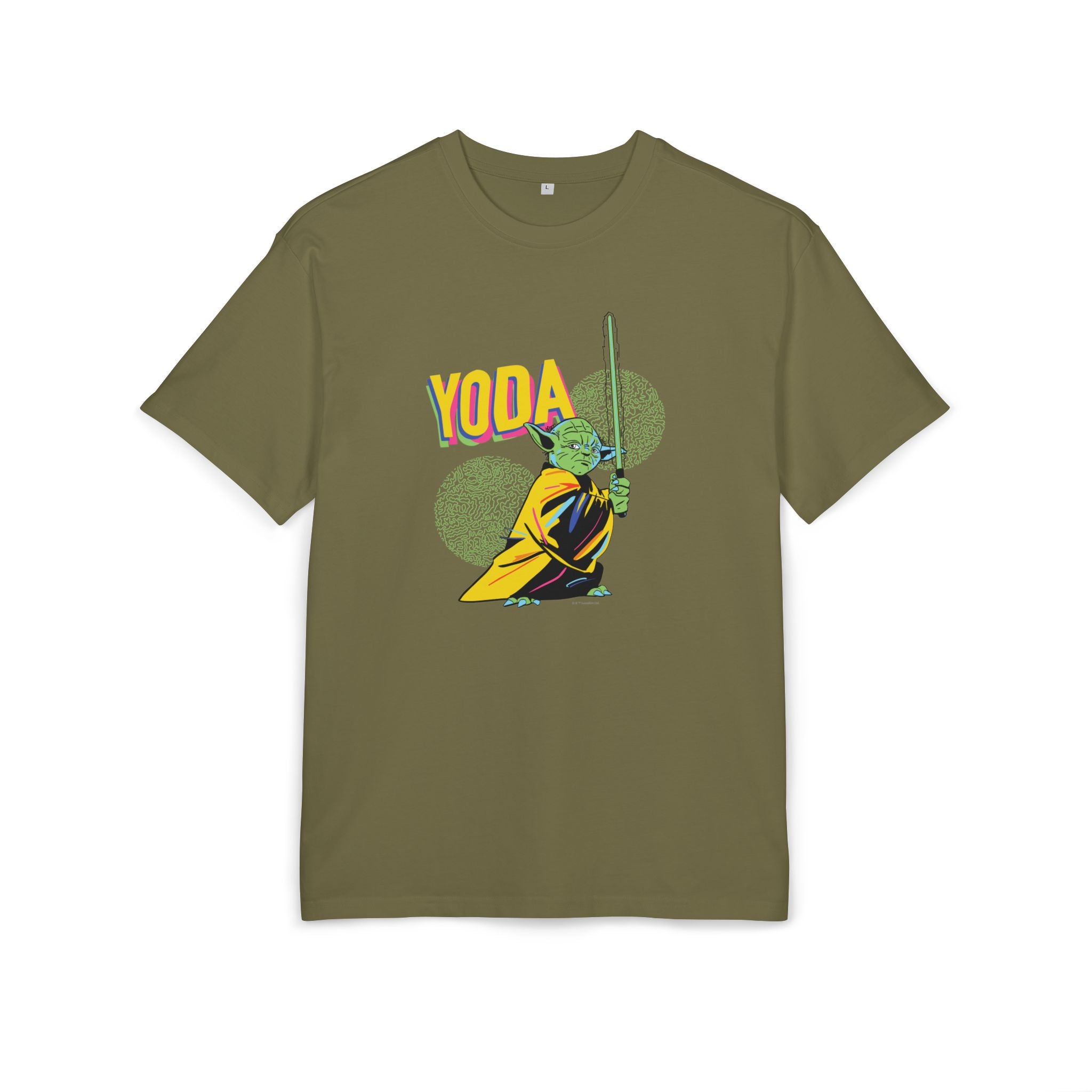 Yoda Inspired Unisex Heavy Oversize T-shirt