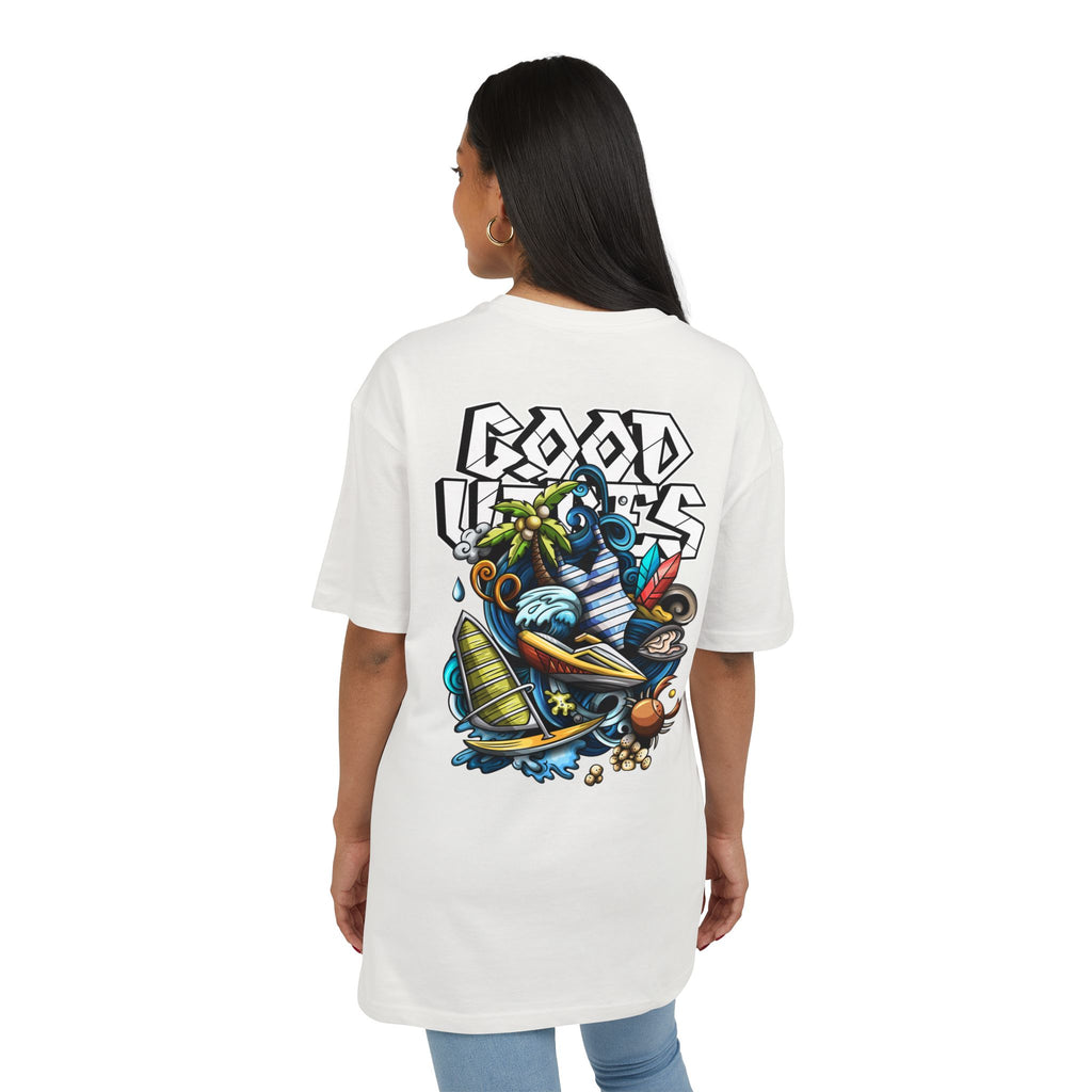 Lebhaftes Grafik-T-Shirt – Unisex Heavy Oversize
