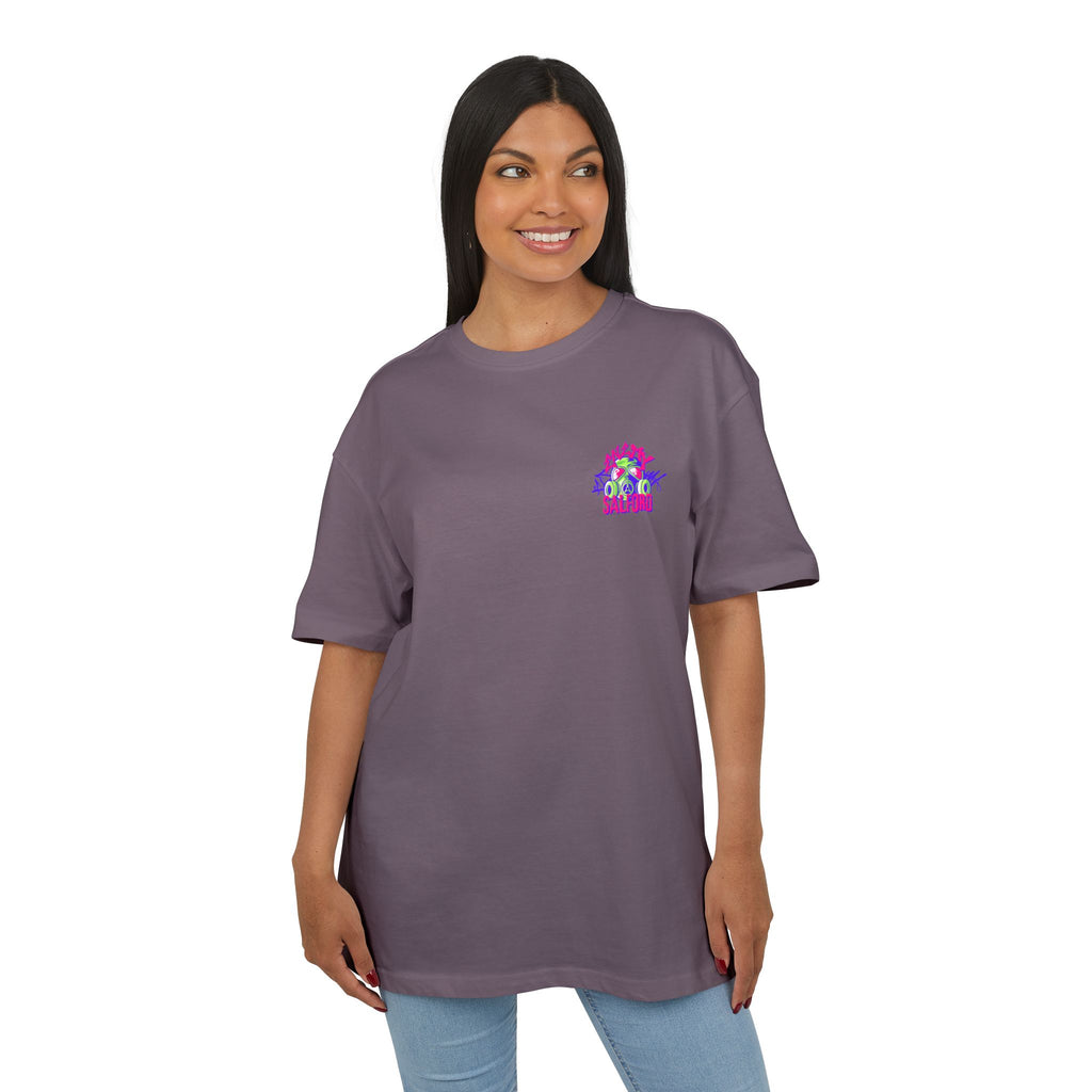 Cosmic Alien Tee, Unisex Oversized Graphic Shirt