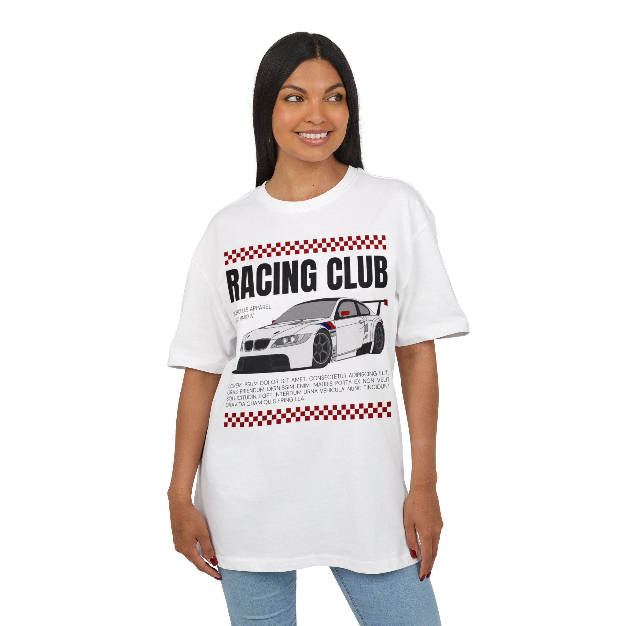 Unisex Racing Club Oversized T-Shirt