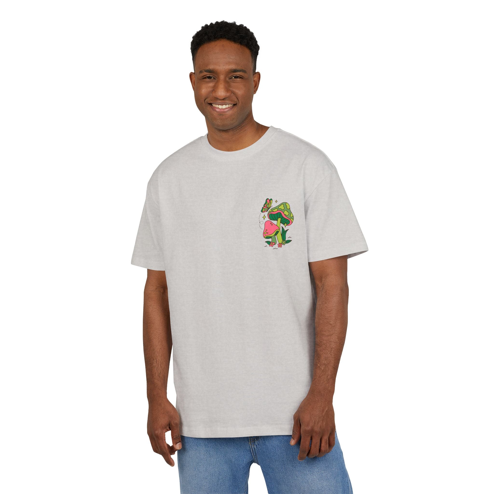 Lebhaftes Grafik-T-Shirt – Unisex Heavy Oversize