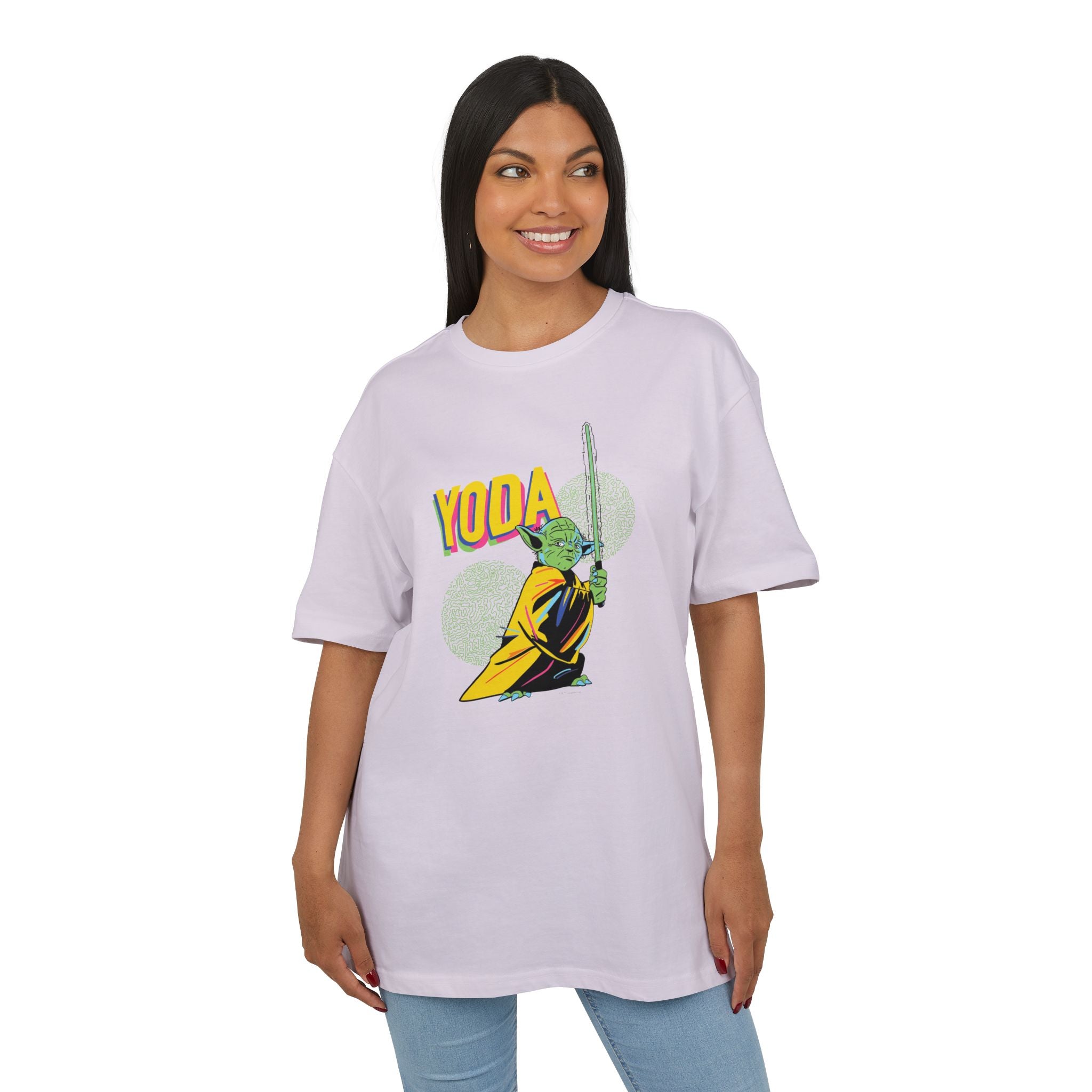 Yoda Inspired Unisex Heavy Oversize T-shirt