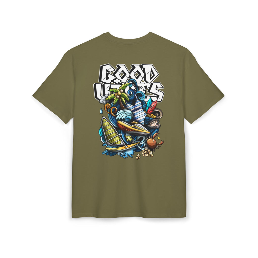 Lebhaftes Grafik-T-Shirt – Unisex Heavy Oversize