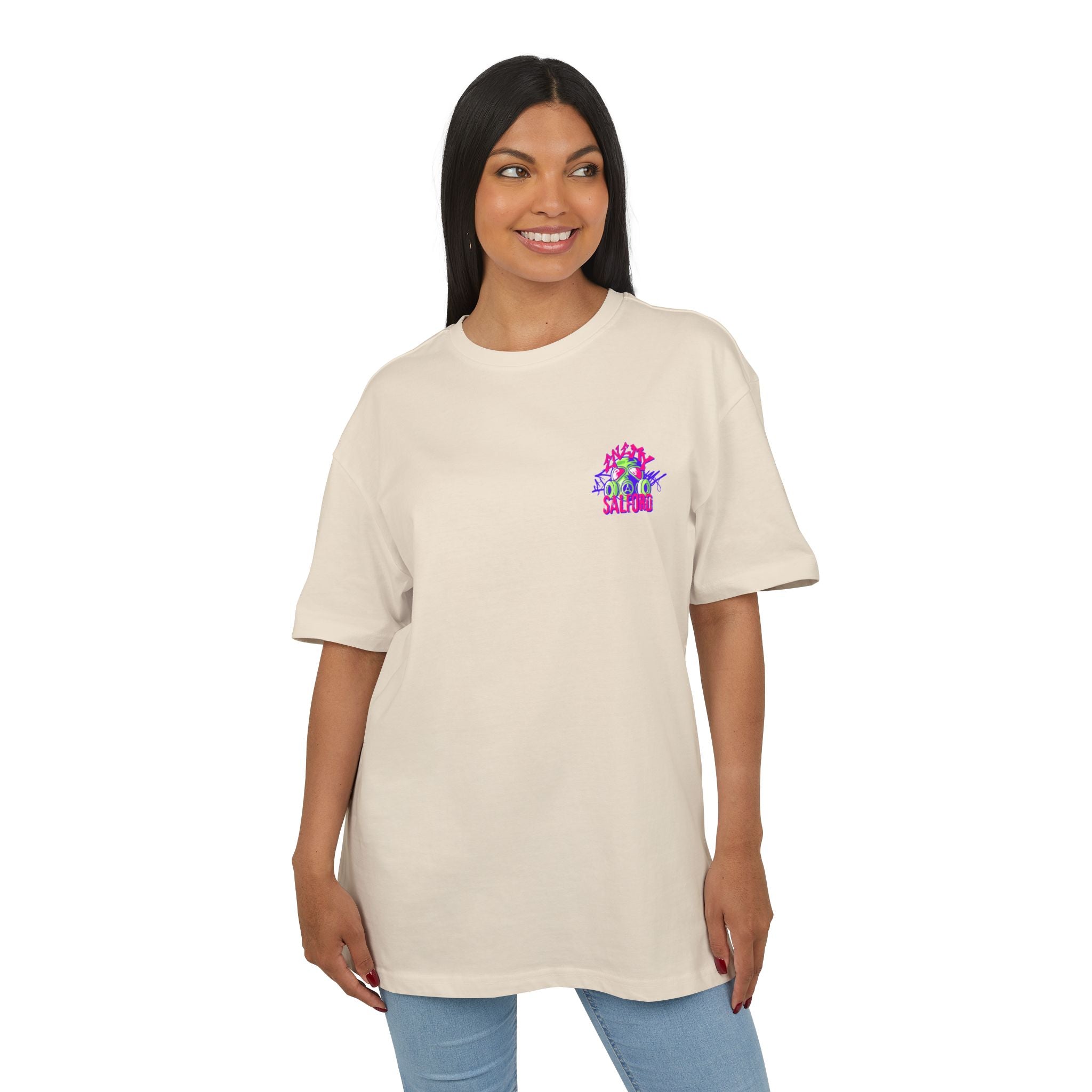 Cosmic Alien Tee, Unisex Oversized Graphic Shirt