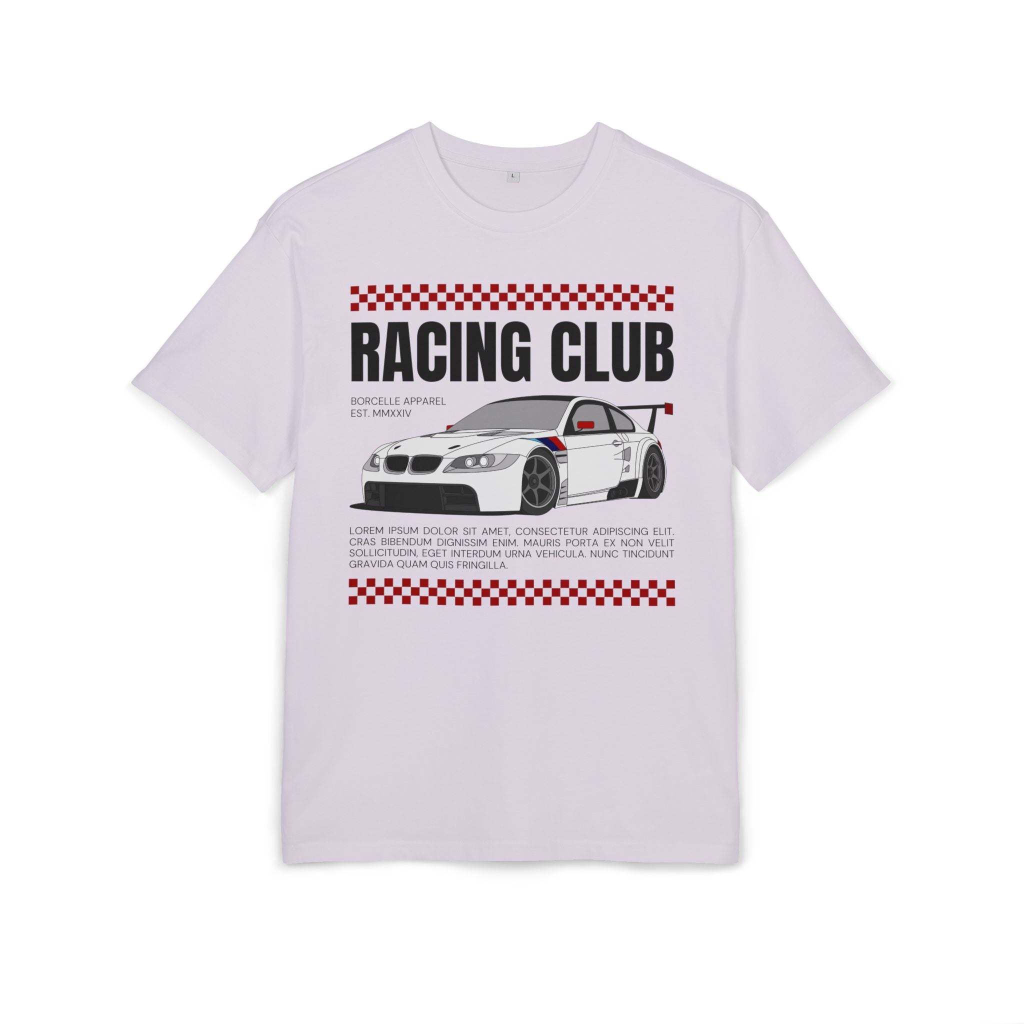 Unisex Racing Club Oversized T-Shirt