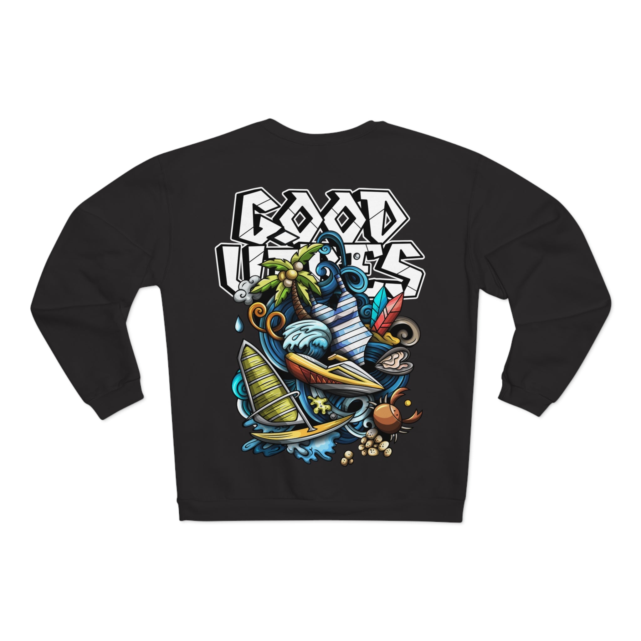 Lebhaftes Grafik-Sweatshirt – Unisex