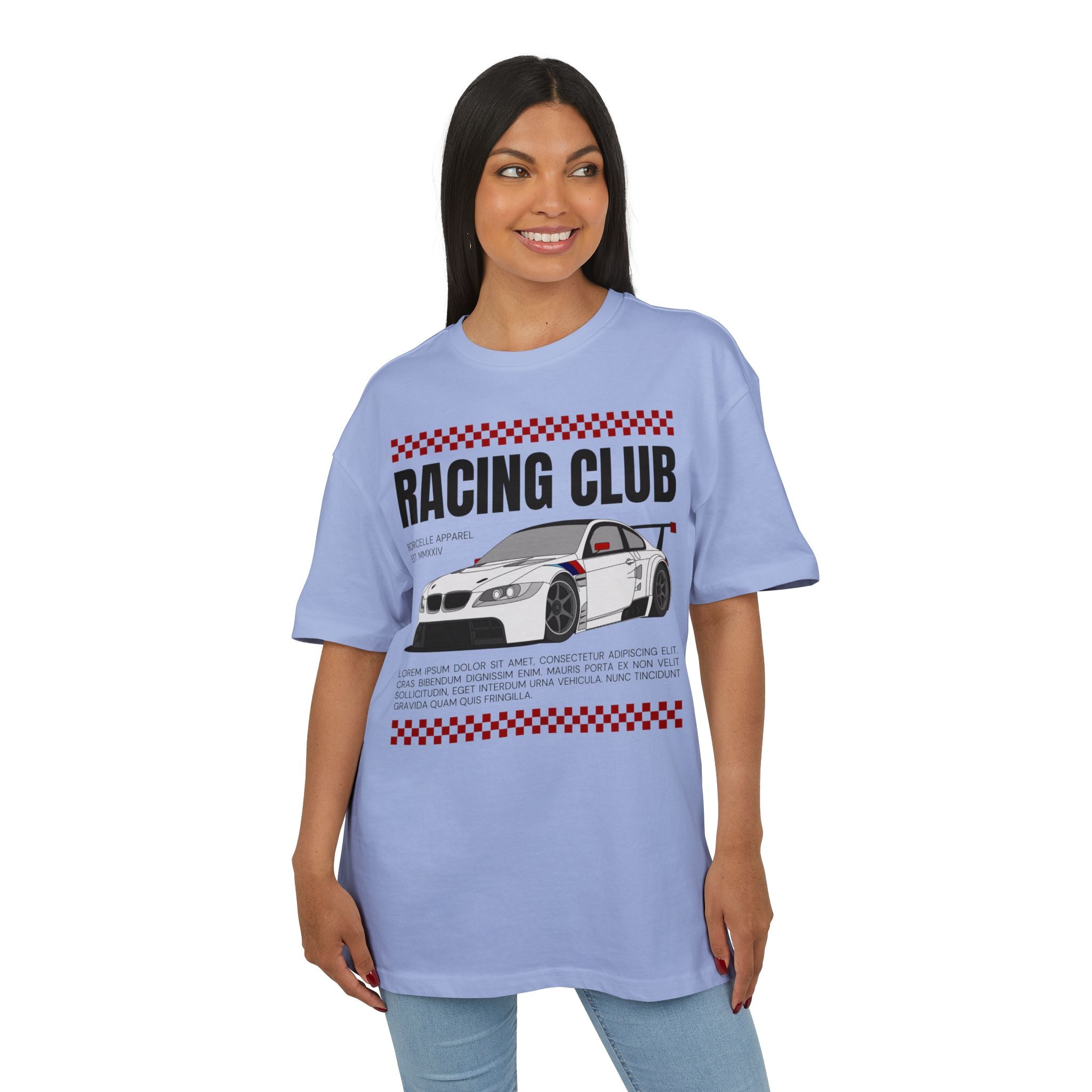 Unisex Racing Club Oversized T-Shirt