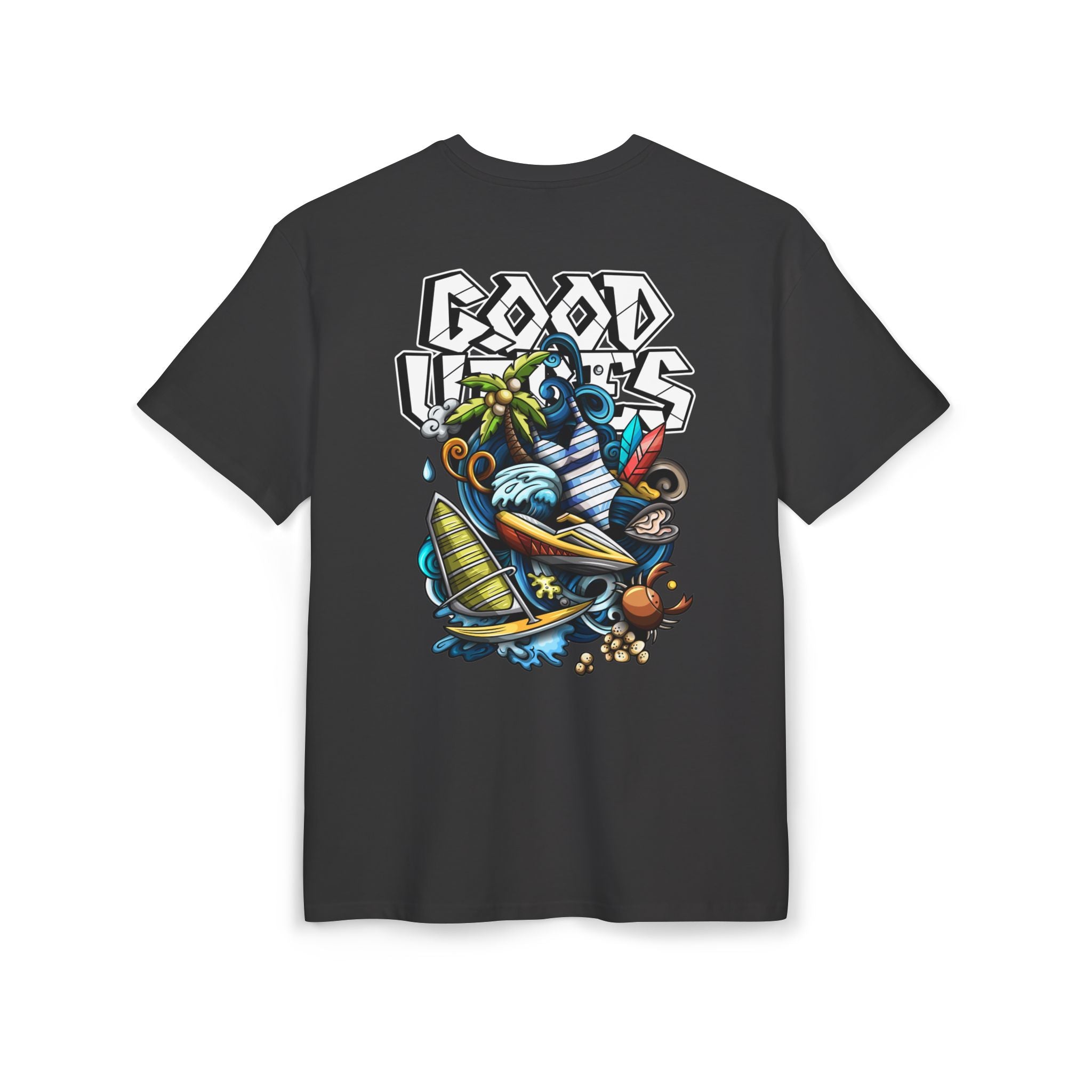 Lebhaftes Grafik-T-Shirt – Unisex Heavy Oversize