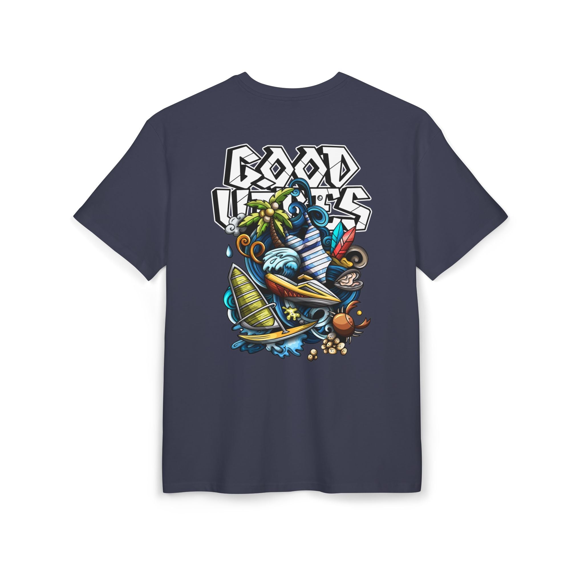 Lebhaftes Grafik-T-Shirt – Unisex Heavy Oversize