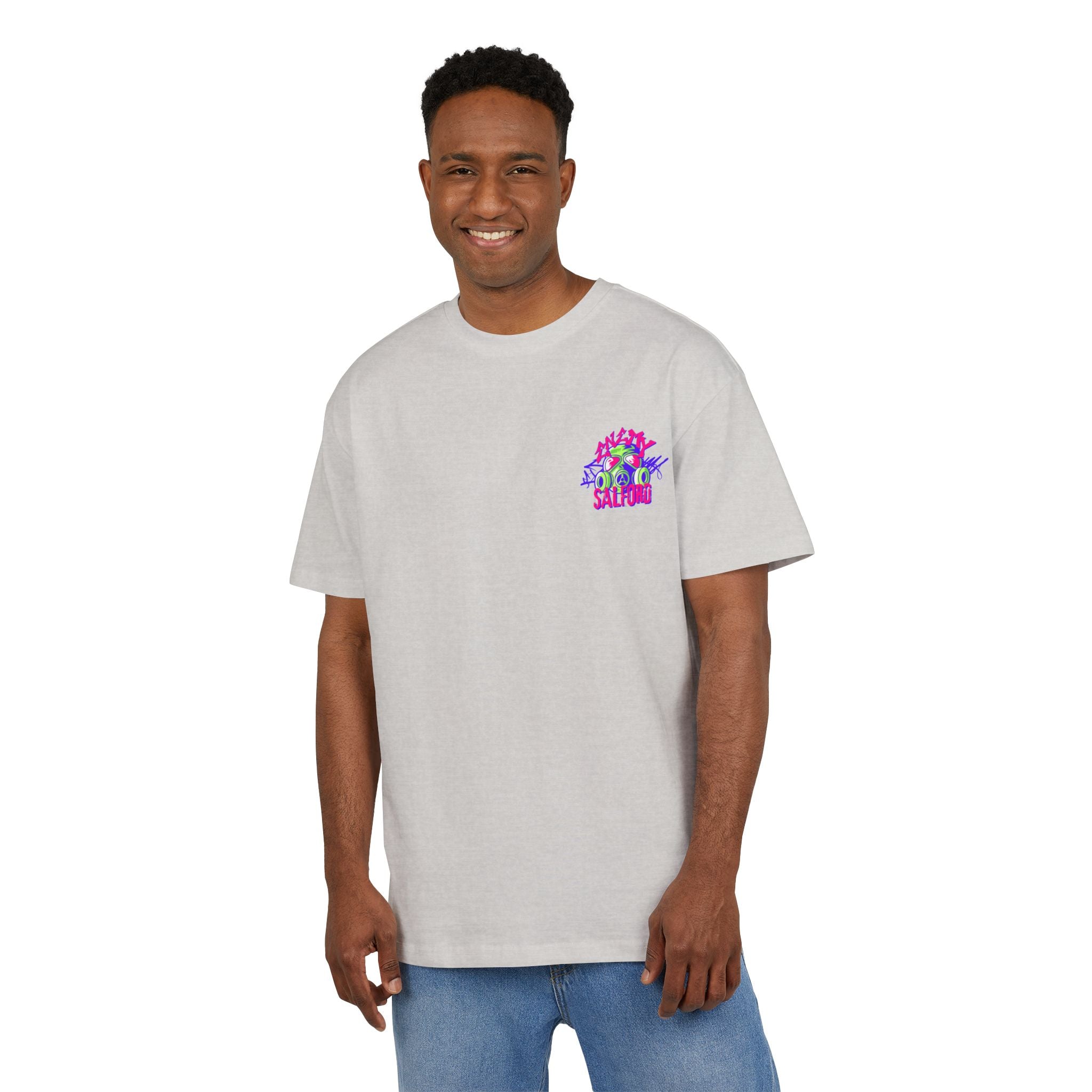 Cosmic Alien Tee, Unisex Oversized Graphic Shirt