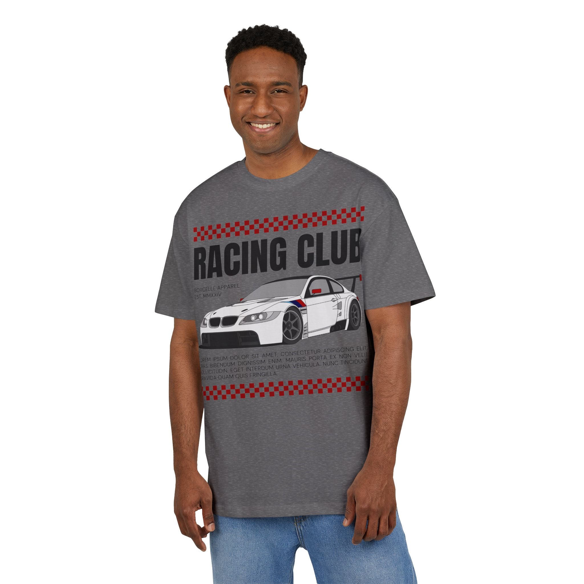 Unisex Racing Club Oversized T-Shirt
