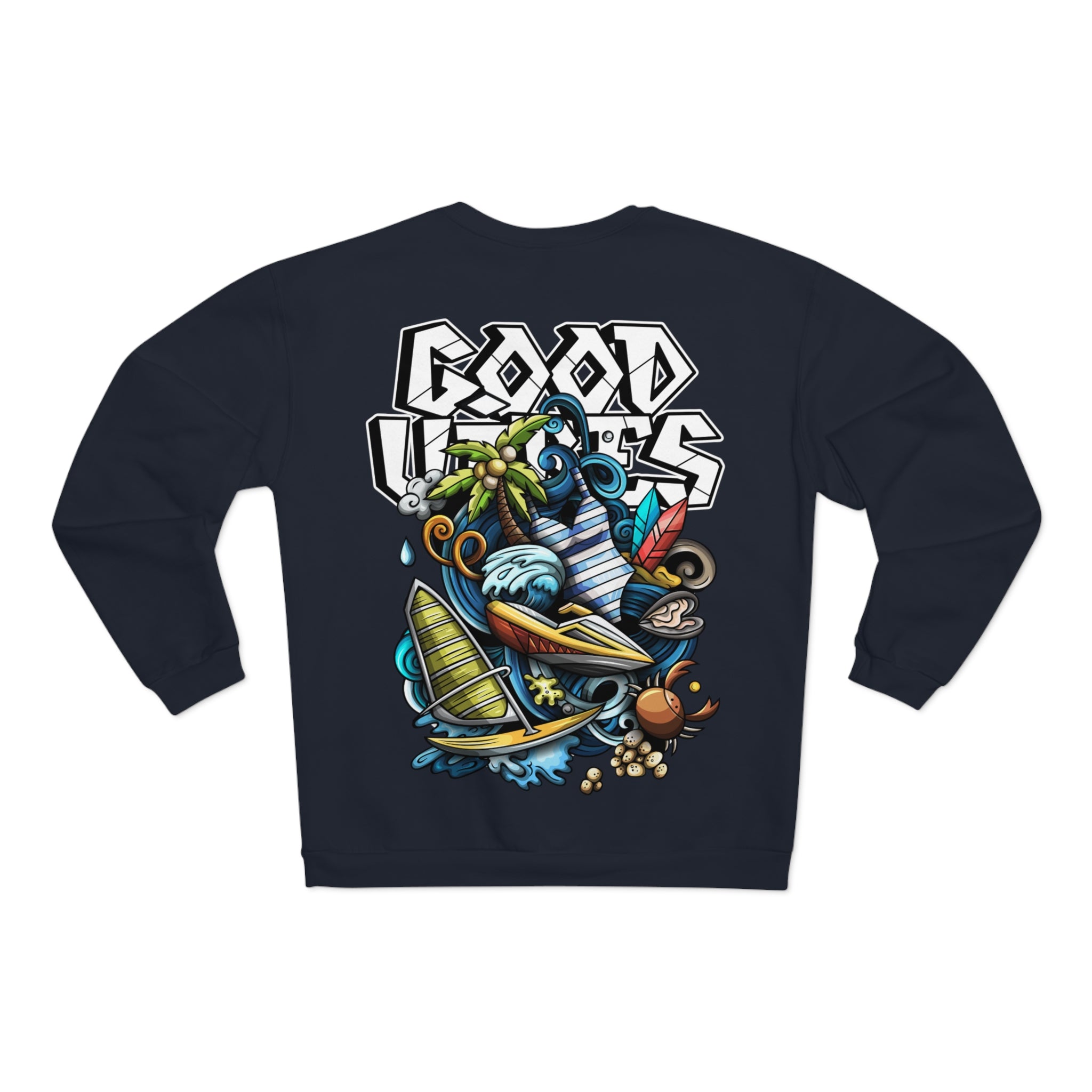 Lebhaftes Grafik-Sweatshirt – Unisex