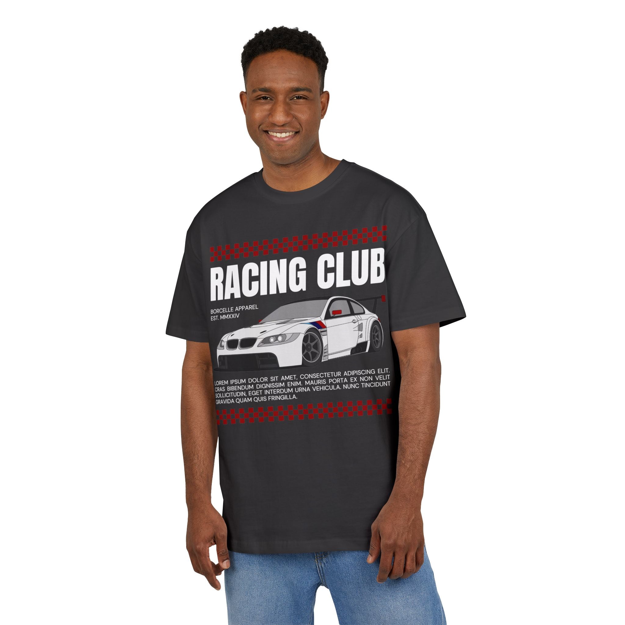 Unisex Racing Club Oversized T-Shirt