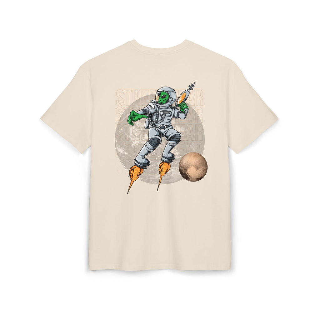 Cosmic Alien Tee, Unisex Oversized Graphic Shirt