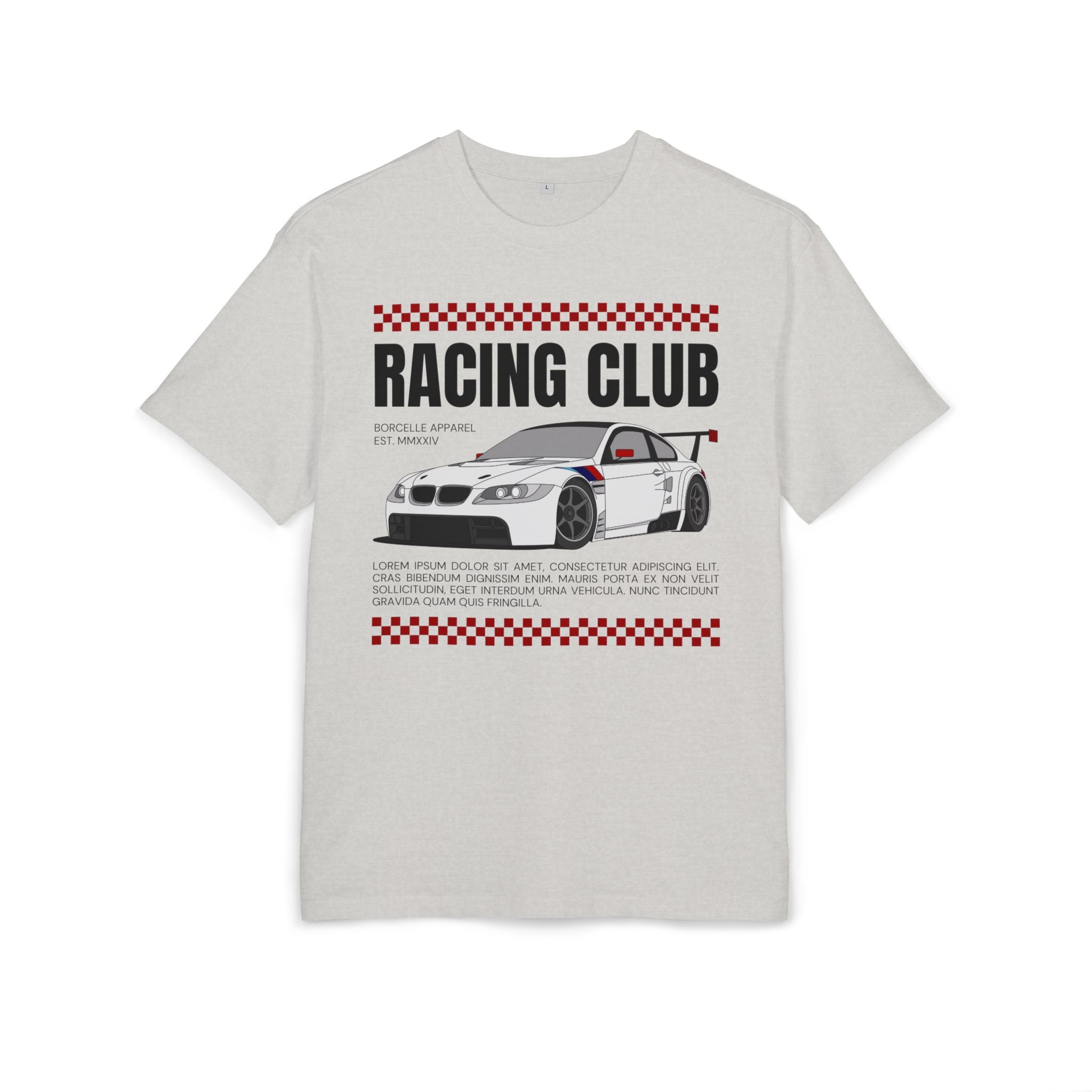 Unisex Racing Club Oversized T-Shirt