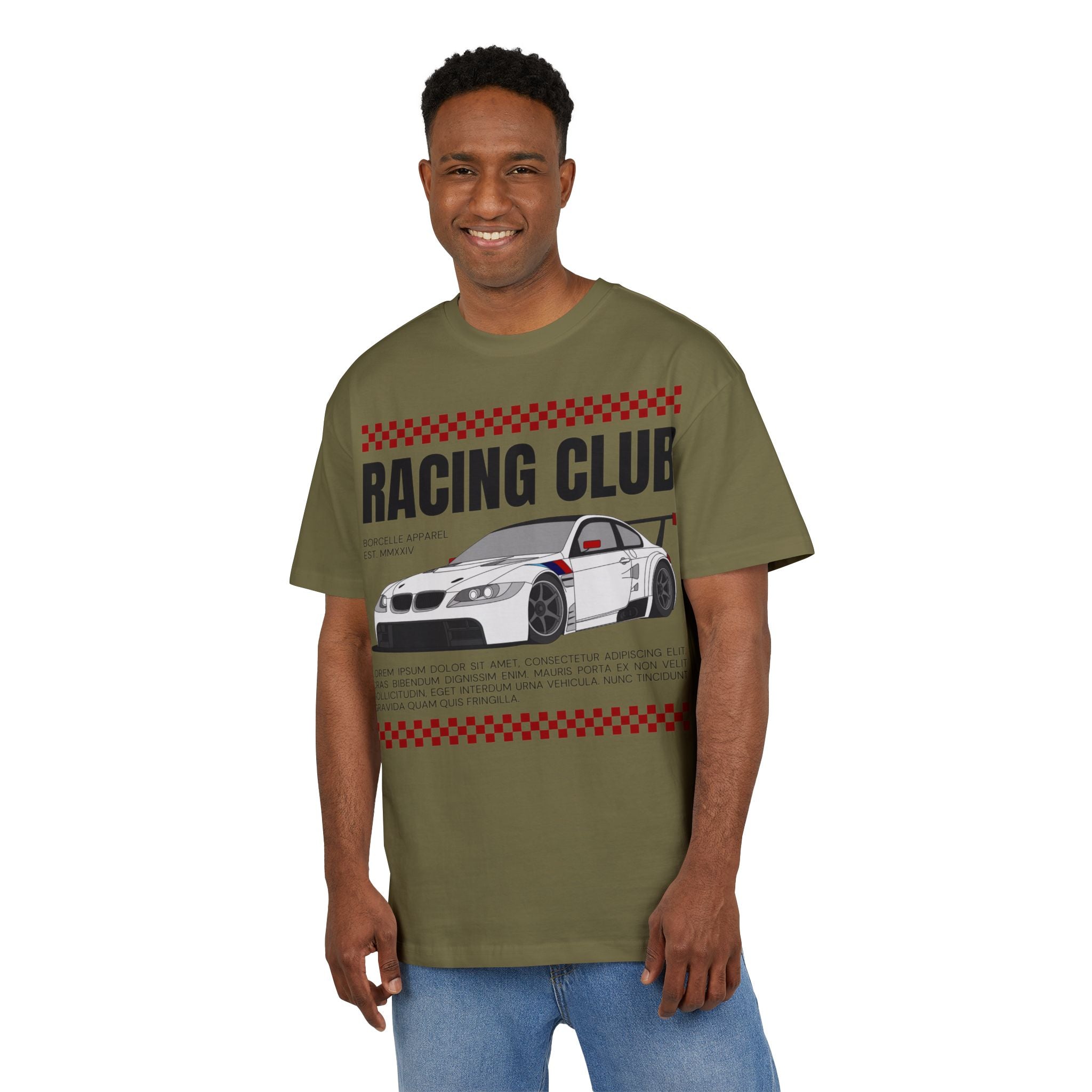 Unisex Racing Club Oversized T-Shirt