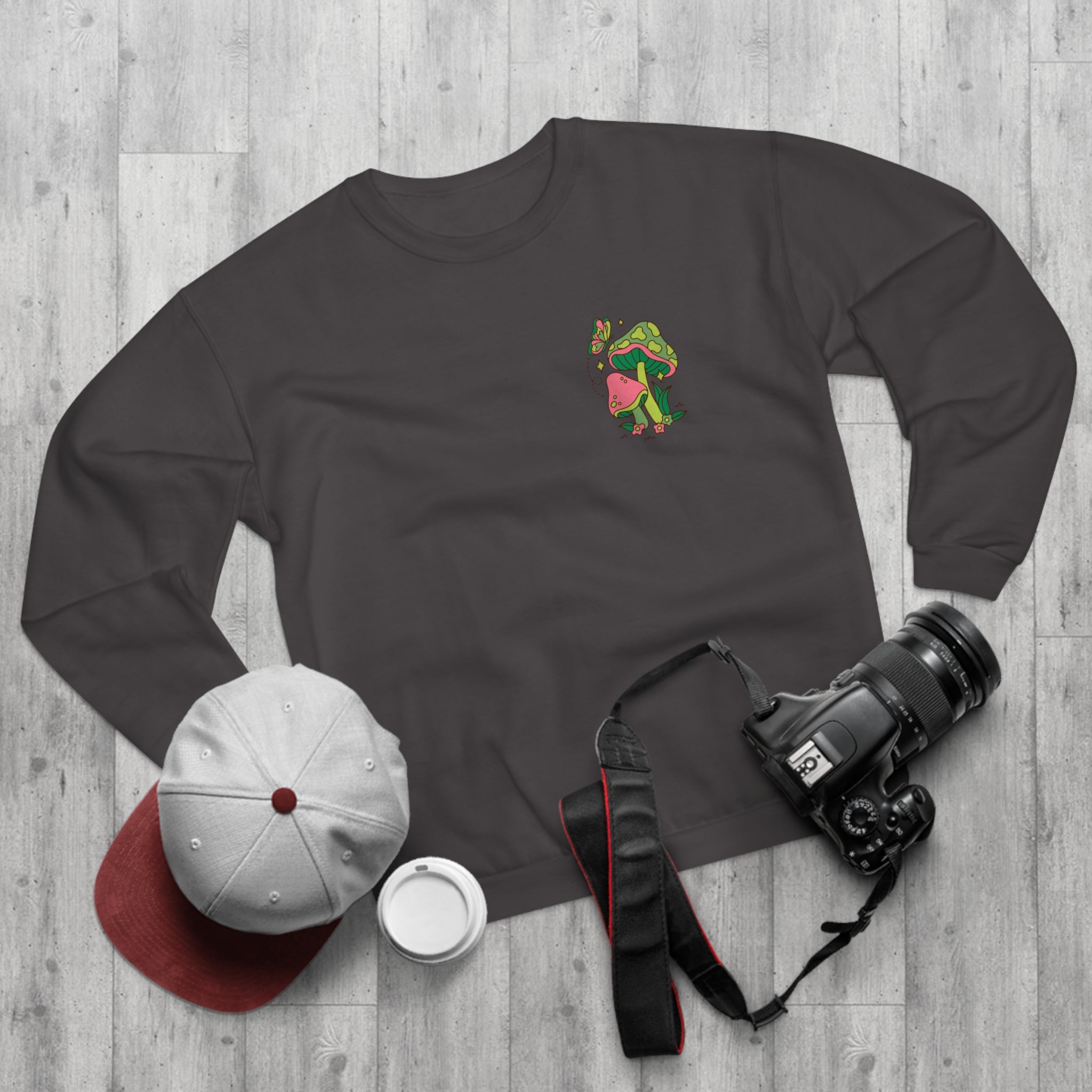 Lebhaftes Grafik-Sweatshirt – Unisex