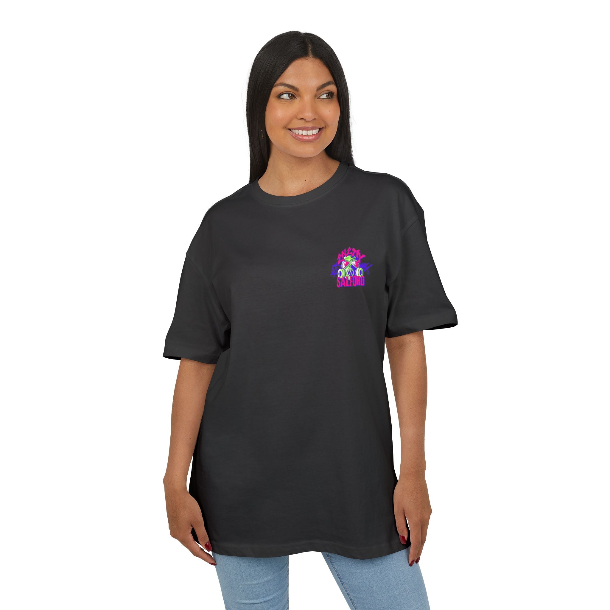 Cosmic Alien Tee, Unisex Oversized Graphic Shirt