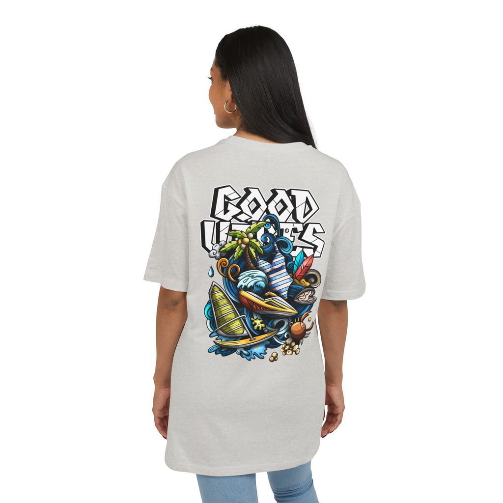Lebhaftes Grafik-T-Shirt – Unisex Heavy Oversize