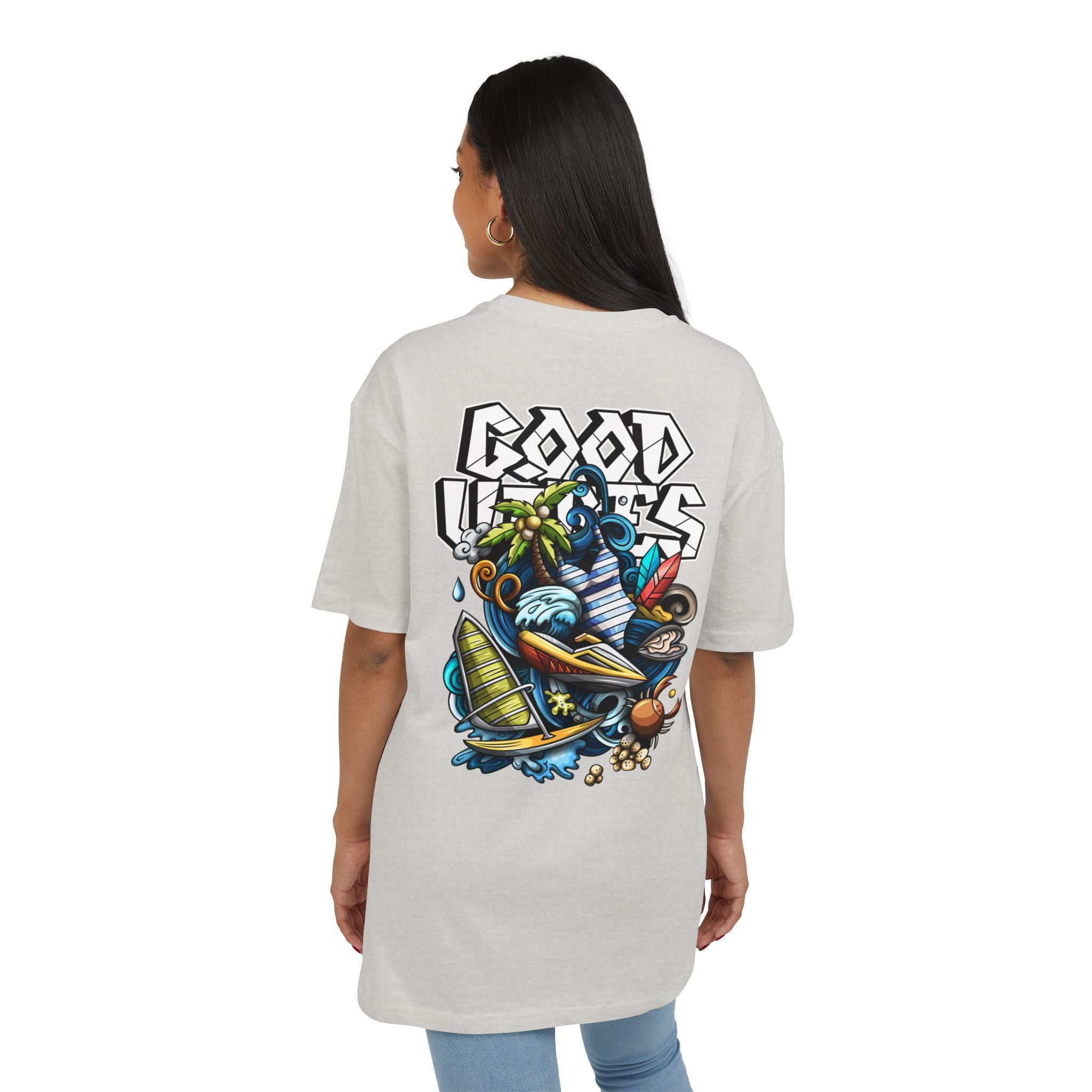 Lebhaftes Grafik-T-Shirt – Unisex Heavy Oversize