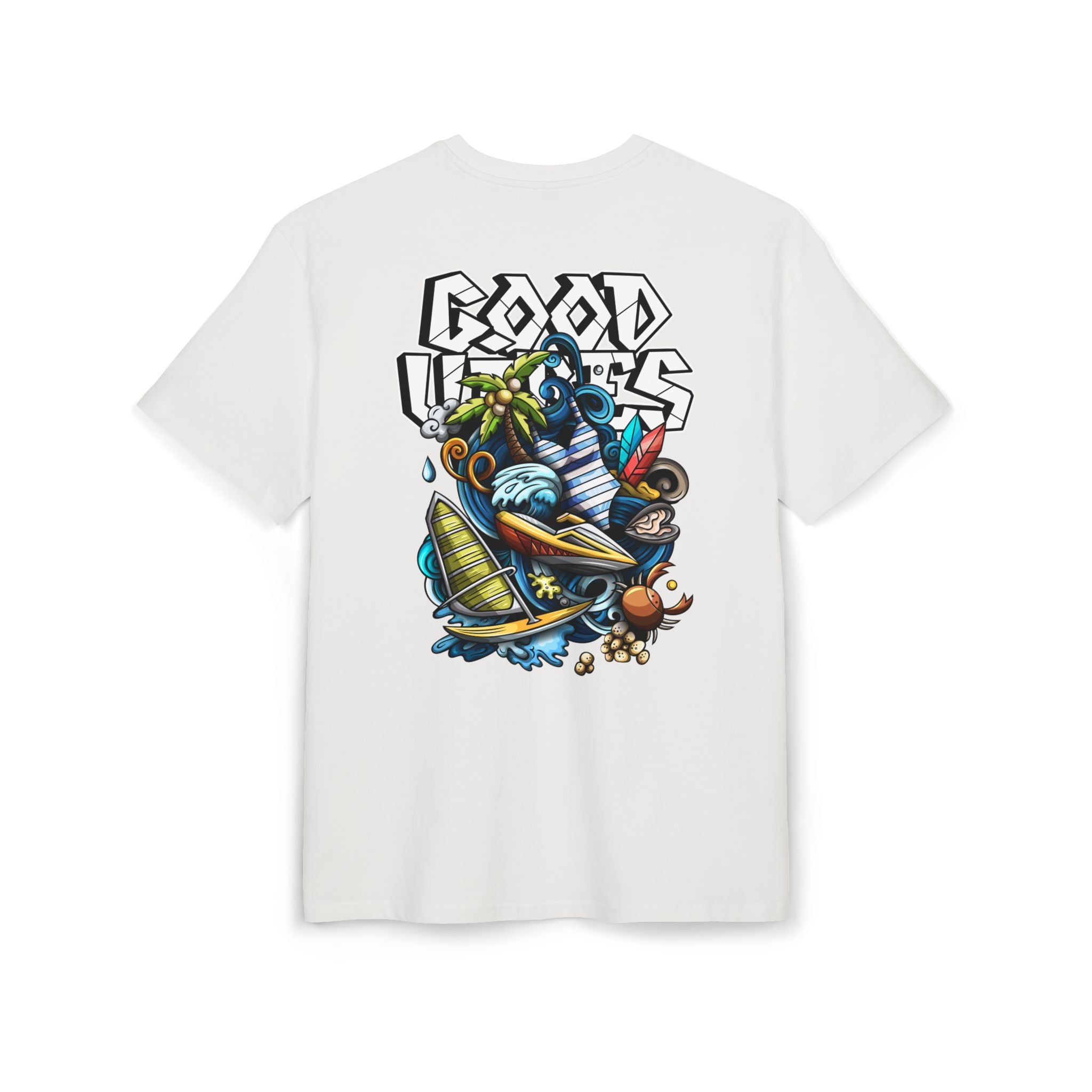 Lebhaftes Grafik-T-Shirt – Unisex Heavy Oversize