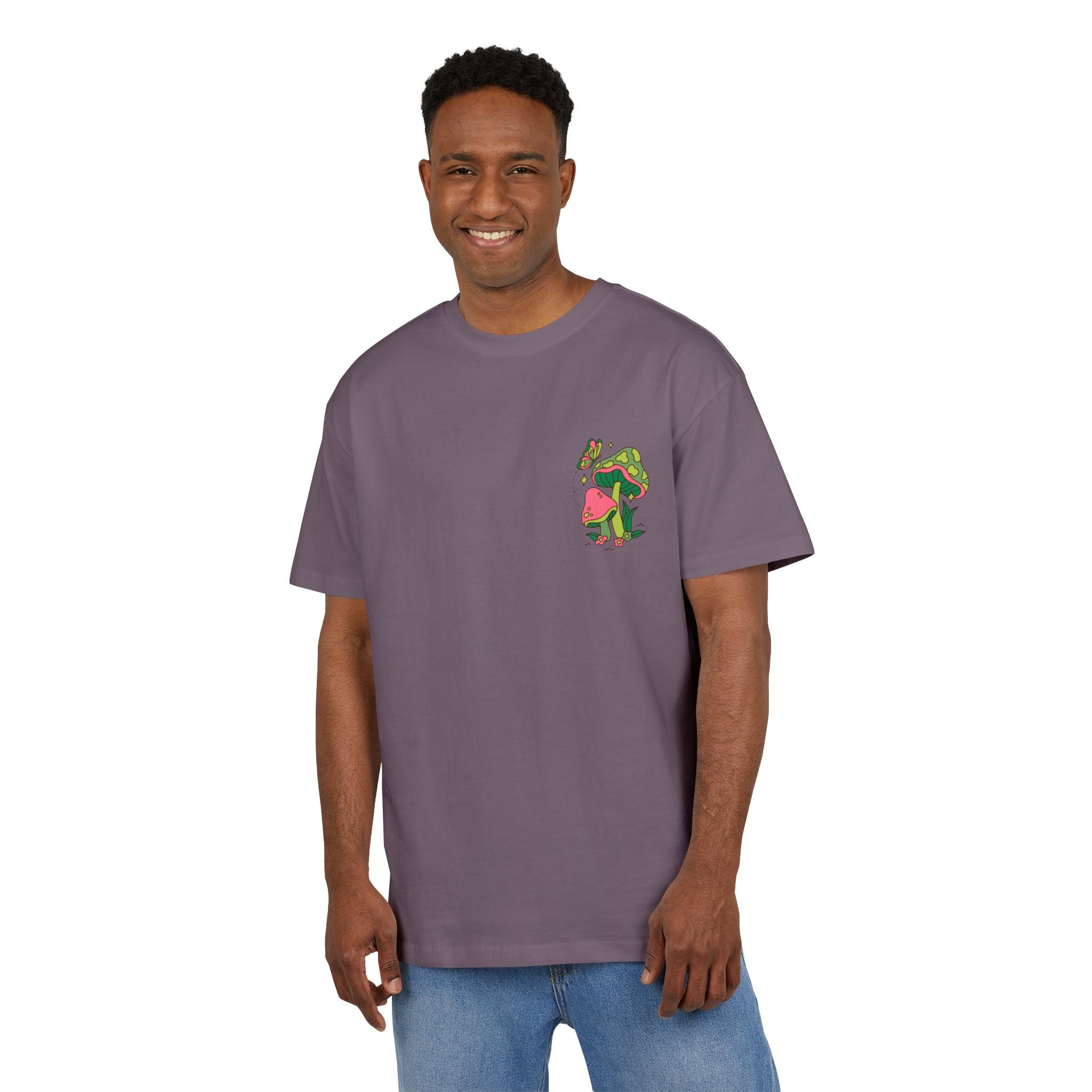 Lebhaftes Grafik-T-Shirt – Unisex Heavy Oversize