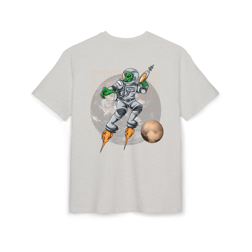 Cosmic Alien Tee, Unisex Oversized Graphic Shirt