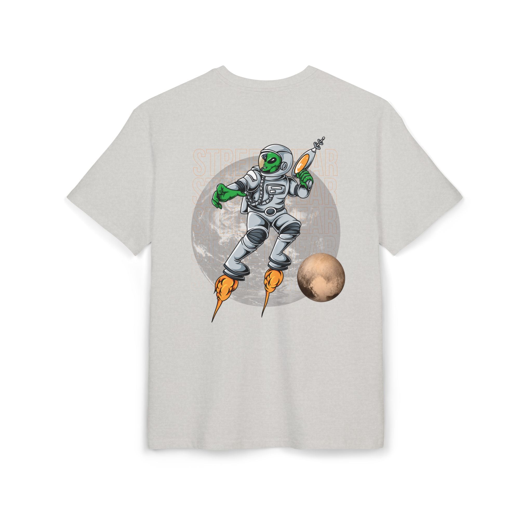 Cosmic Alien Tee, Unisex Oversized Graphic Shirt