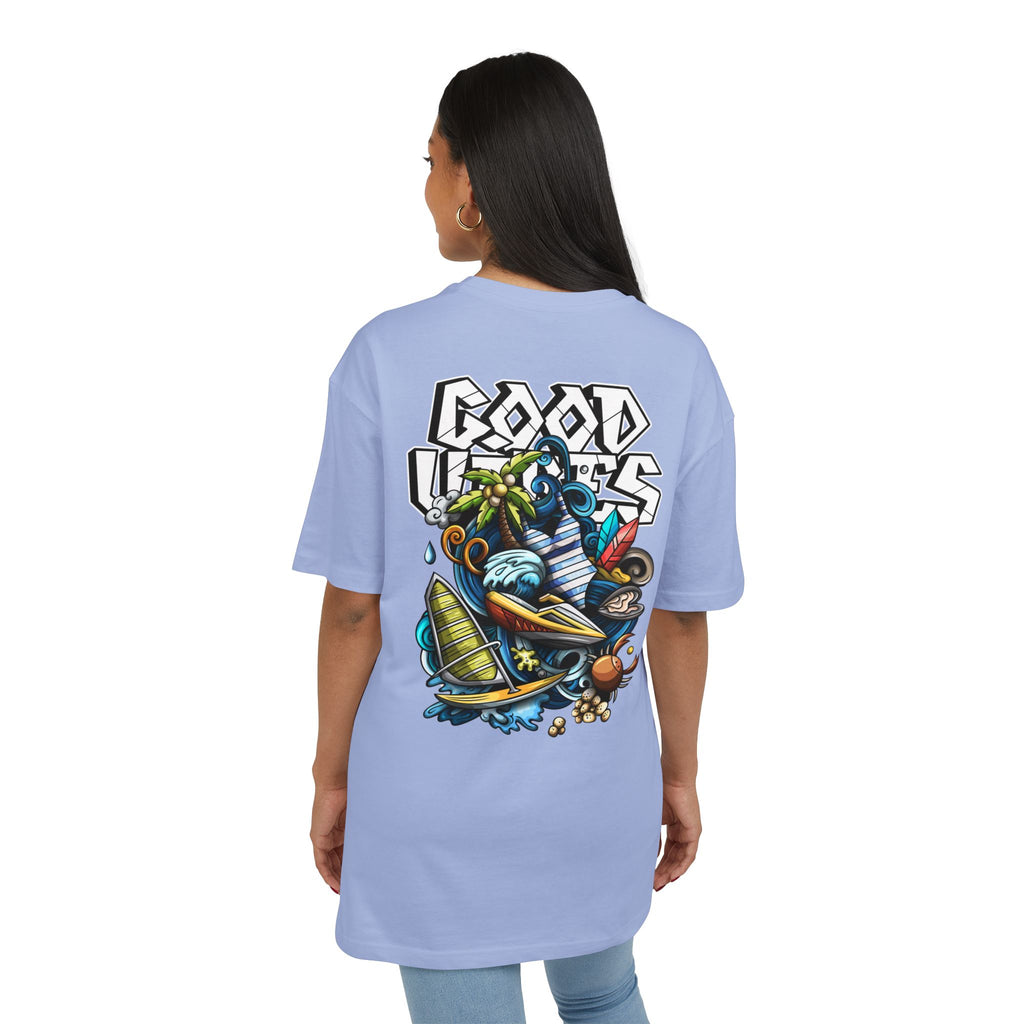 Lebhaftes Grafik-T-Shirt – Unisex Heavy Oversize