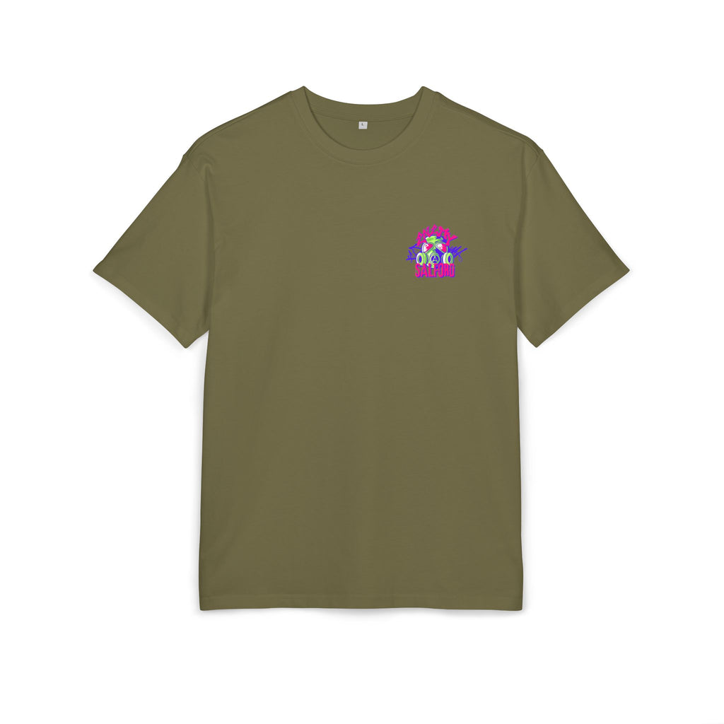 Cosmic Alien Tee, Unisex Oversized Graphic Shirt
