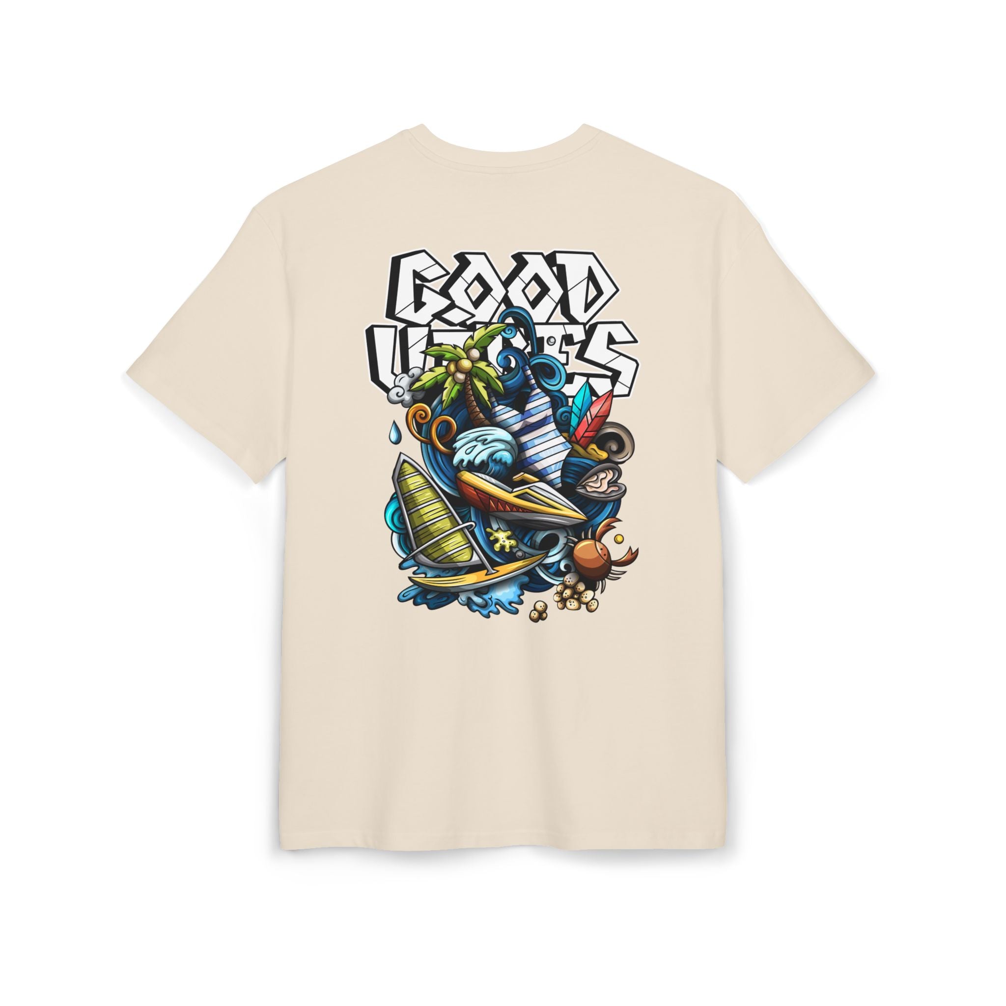 Lebhaftes Grafik-T-Shirt – Unisex Heavy Oversize