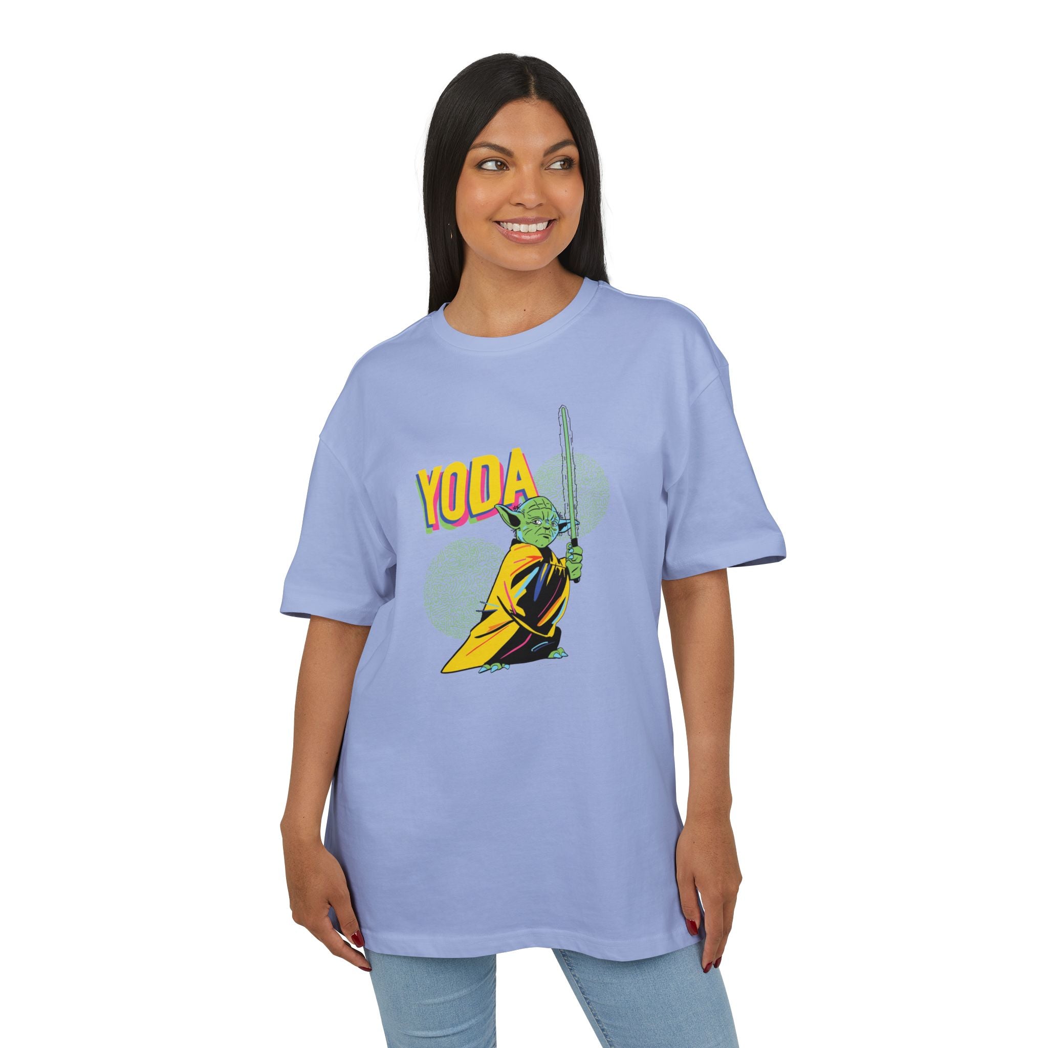 Yoda Inspired Unisex Heavy Oversize T-shirt