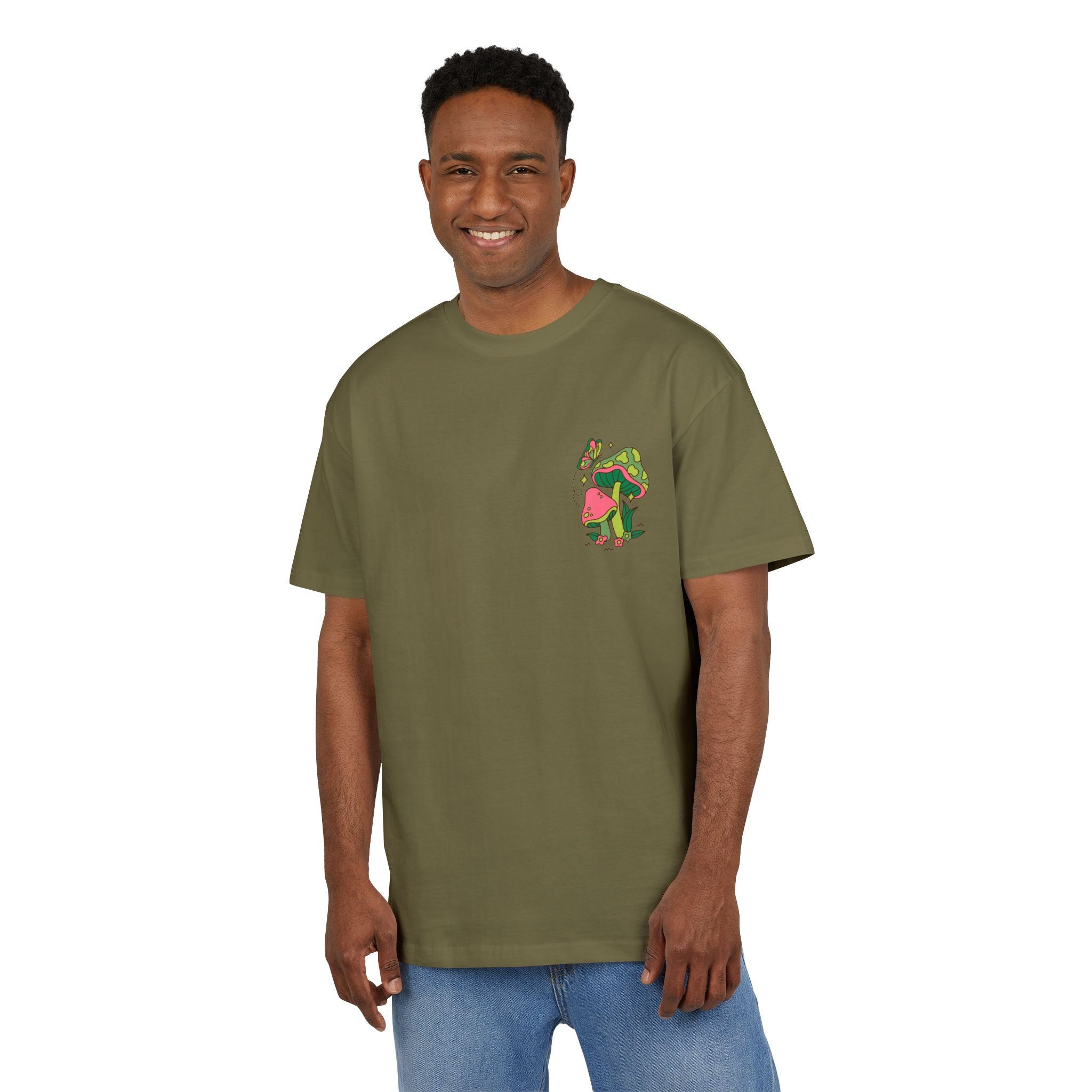 Lebhaftes Grafik-T-Shirt – Unisex Heavy Oversize