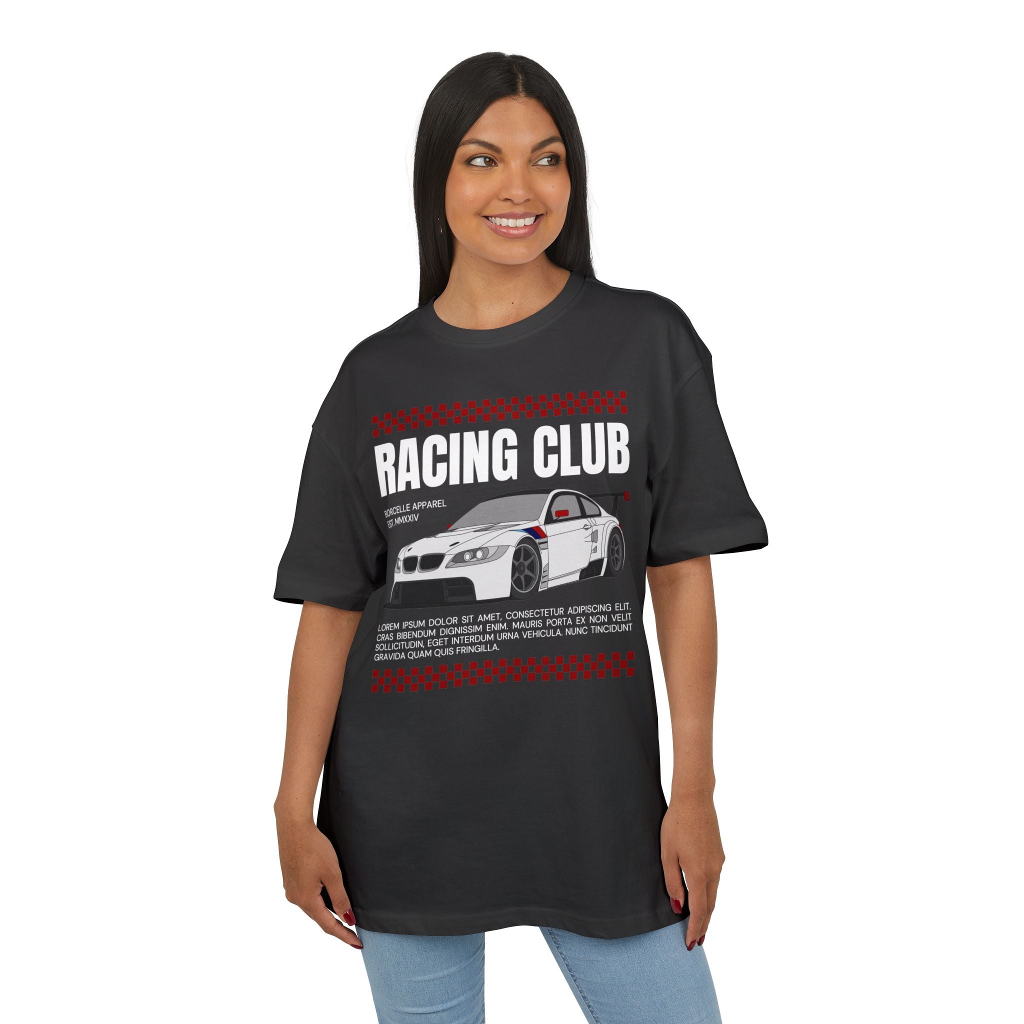 Unisex Racing Club Oversized T-Shirt