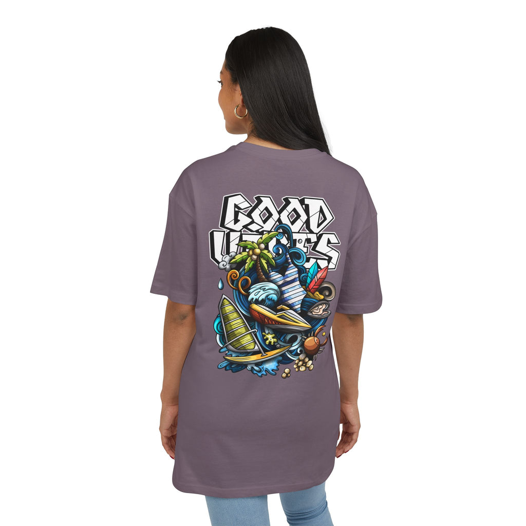 Lebhaftes Grafik-T-Shirt – Unisex Heavy Oversize