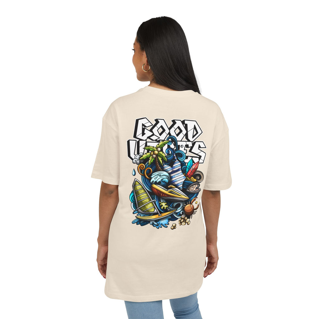 Lebhaftes Grafik-T-Shirt – Unisex Heavy Oversize