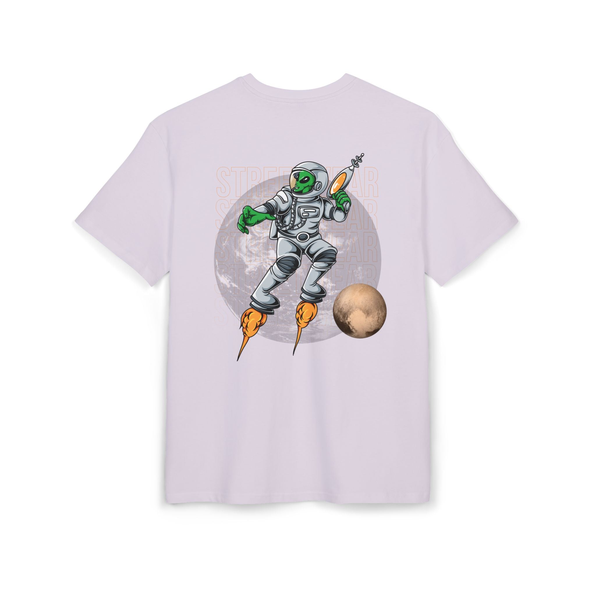 Cosmic Alien Tee, Unisex Oversized Graphic Shirt
