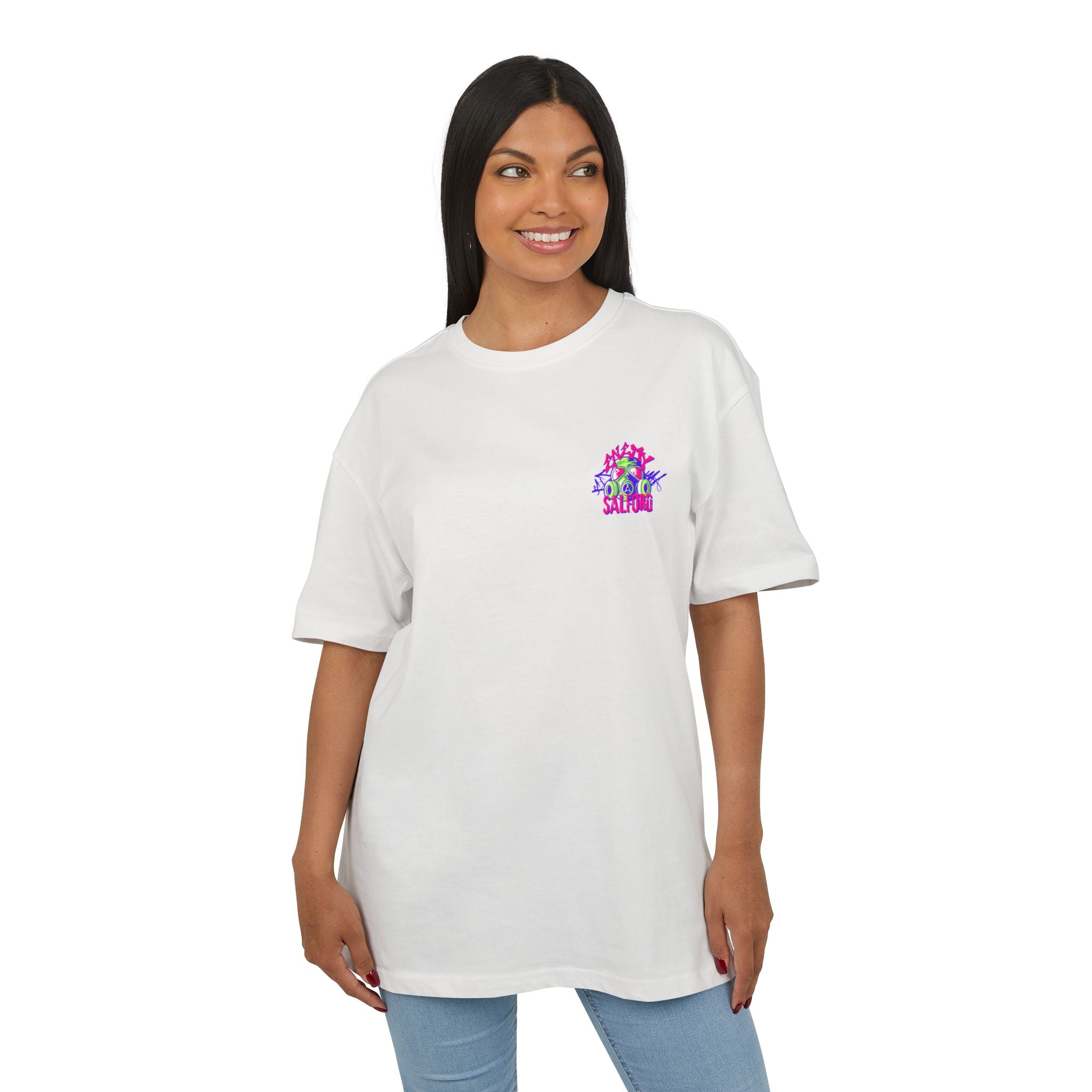 Cosmic Alien Tee, Unisex Oversized Graphic Shirt